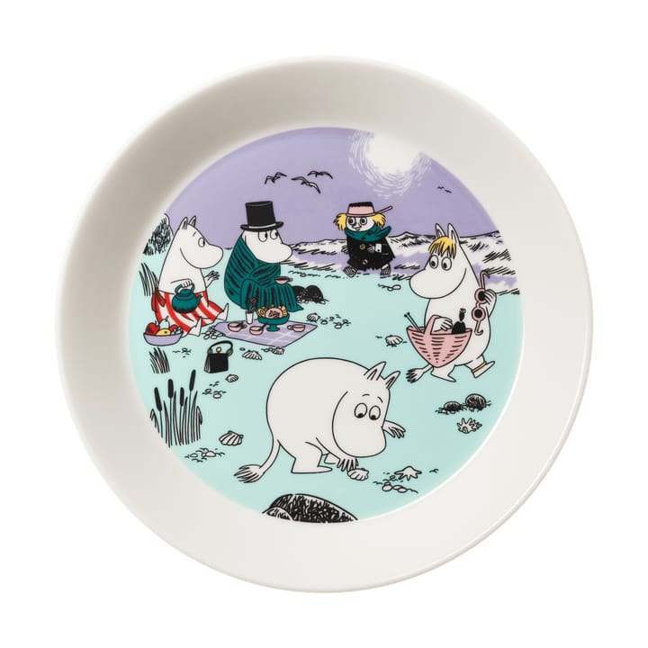 무민 플레이트 2025 비치 데이 - Ø19,5 cm - Moomin Arabia | 무민 아라비아