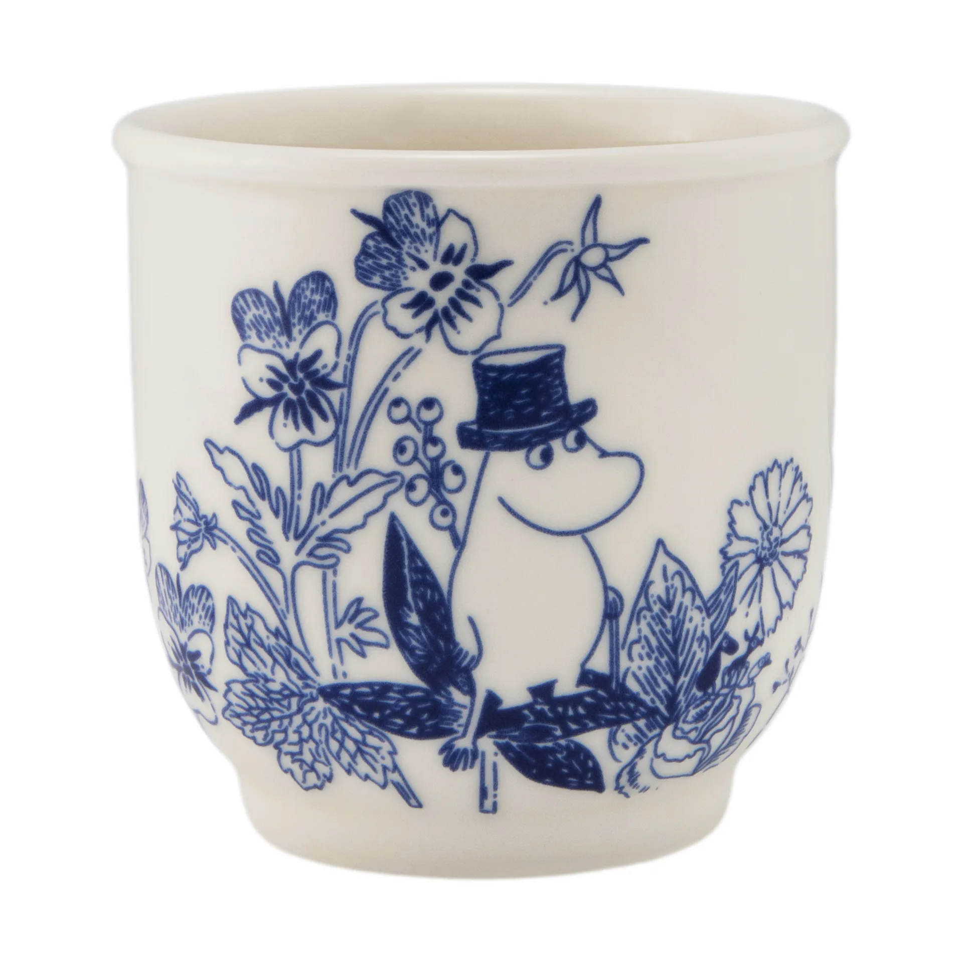 무민 하루 티 머그 26 cl, Blue-white Moomin Arabia