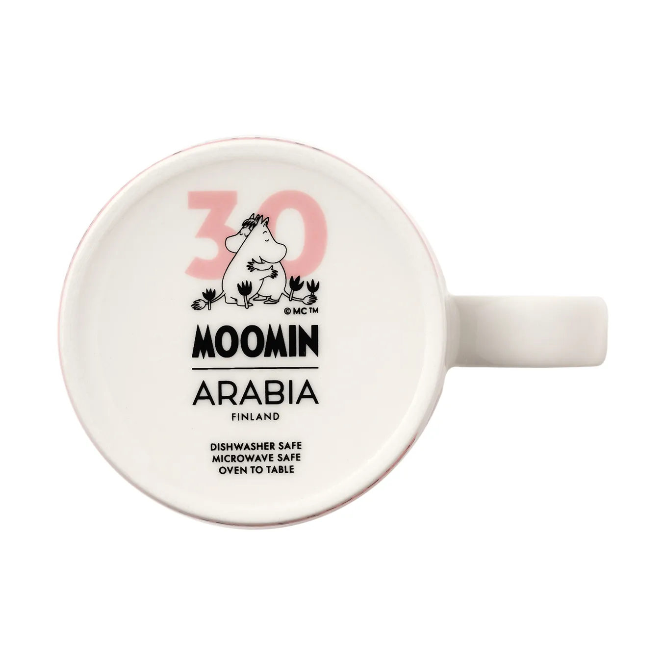 러브 무민 머그 & 플레이트 30주년 한정판, 2 pieces Moomin Arabia