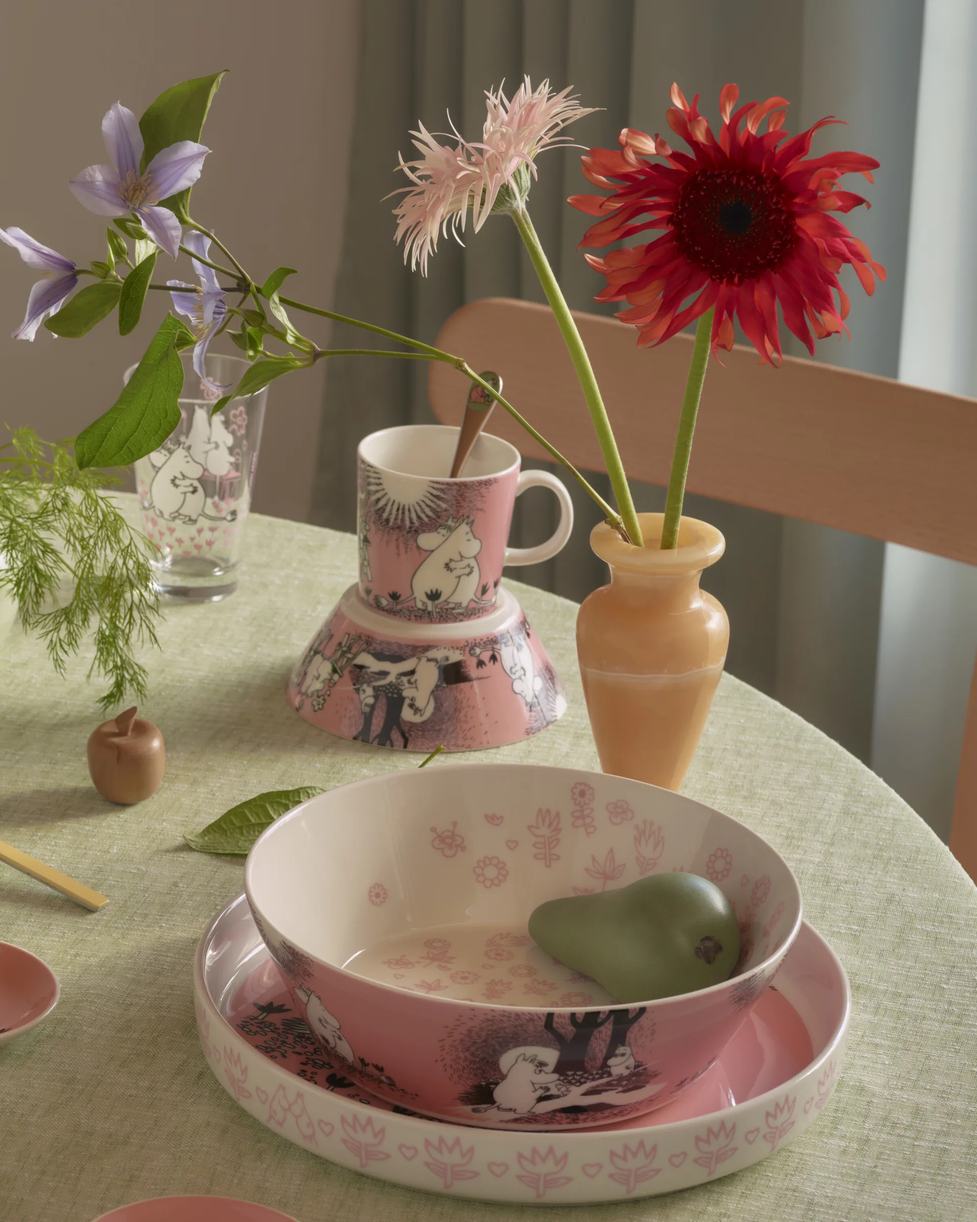 러브 무민 머그 기프트 박스 30주년 한정판, 30 cl Moomin Arabia