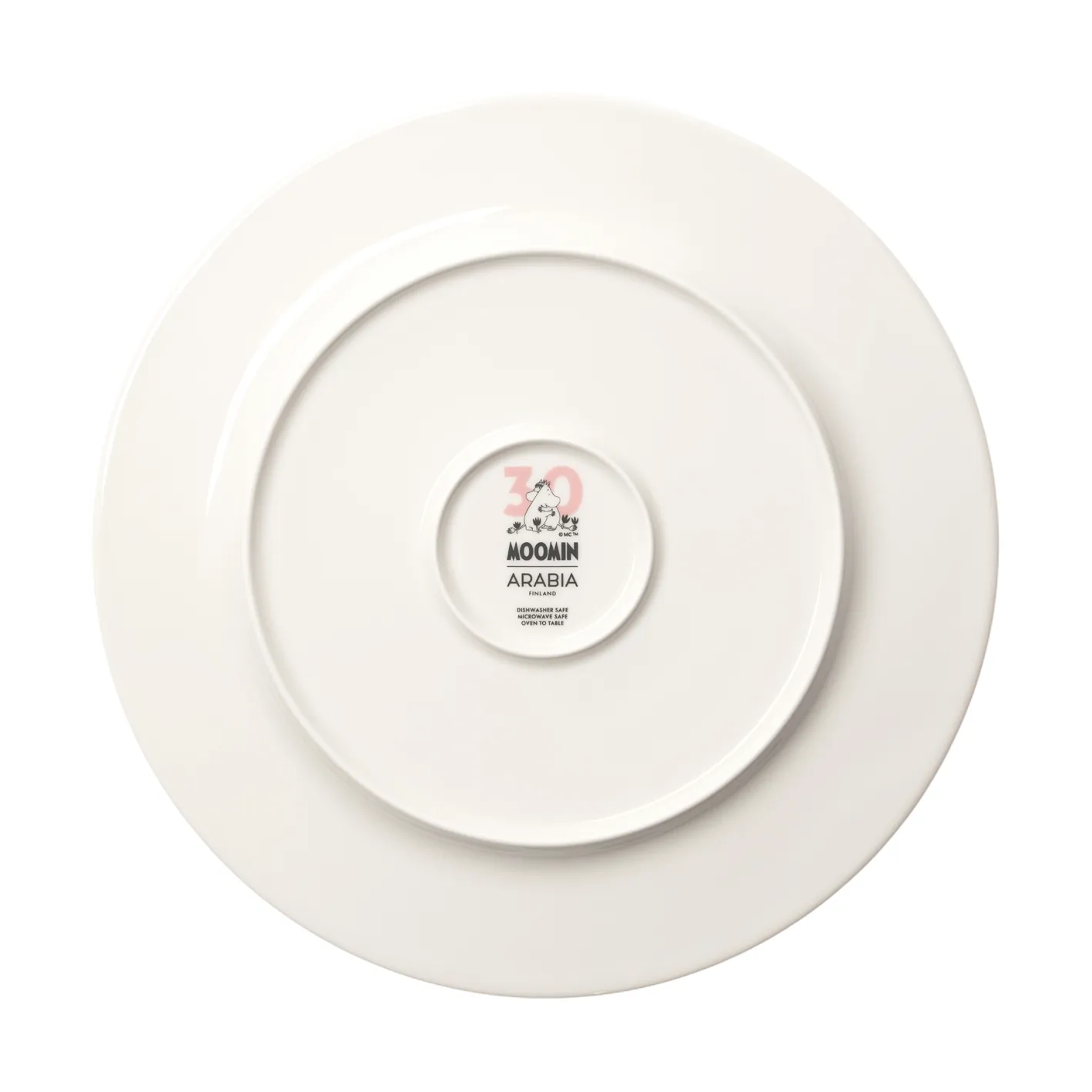 러브 무민 서빙 플레이트 30주년 한정판, Ø30 cm Moomin Arabia