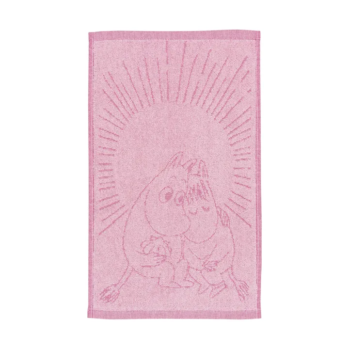 무민 타월 30x50 cm - Enchanted pink - Moomin Arabia