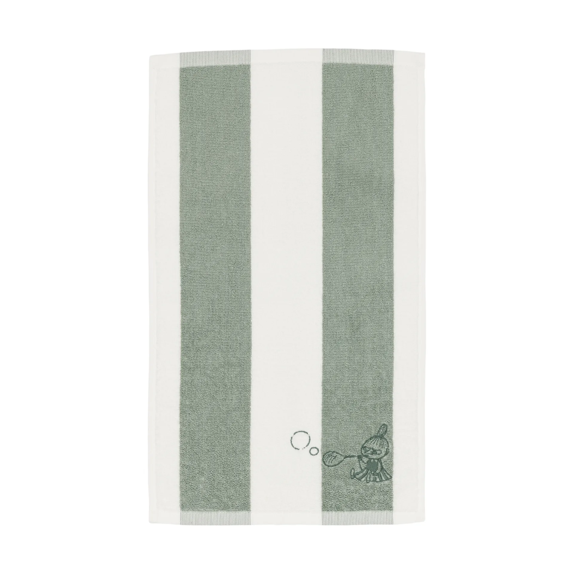 무민 타월 30x50 cm, Little My green-white Moomin Arabia
