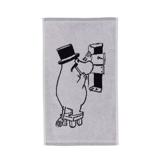 무민 타월 30x50 cm, Moomin pappa - grey Moomin Arabia | 무민 아라비아