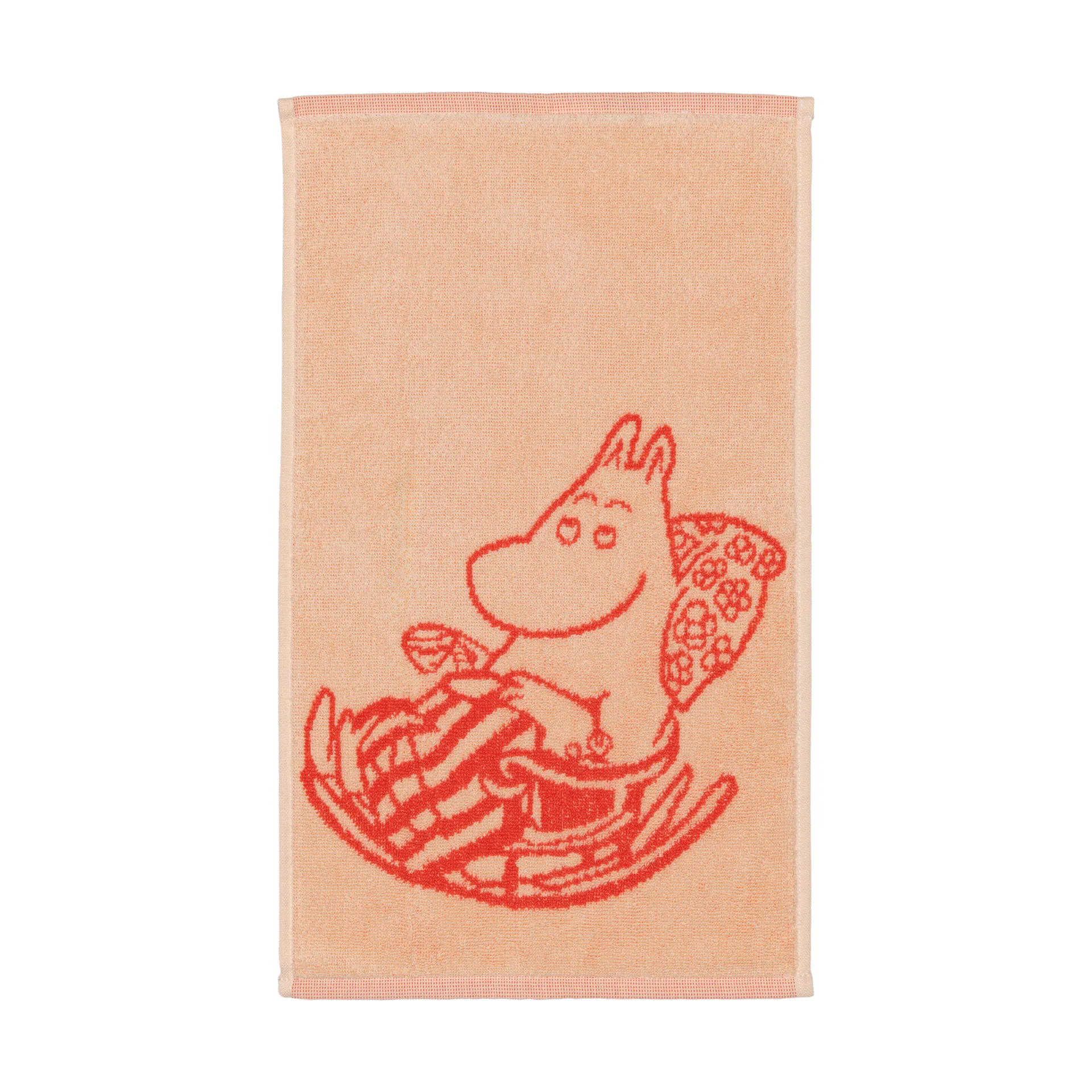무민 타월 30x50 cm, Moominmamma peach Moomin Arabia