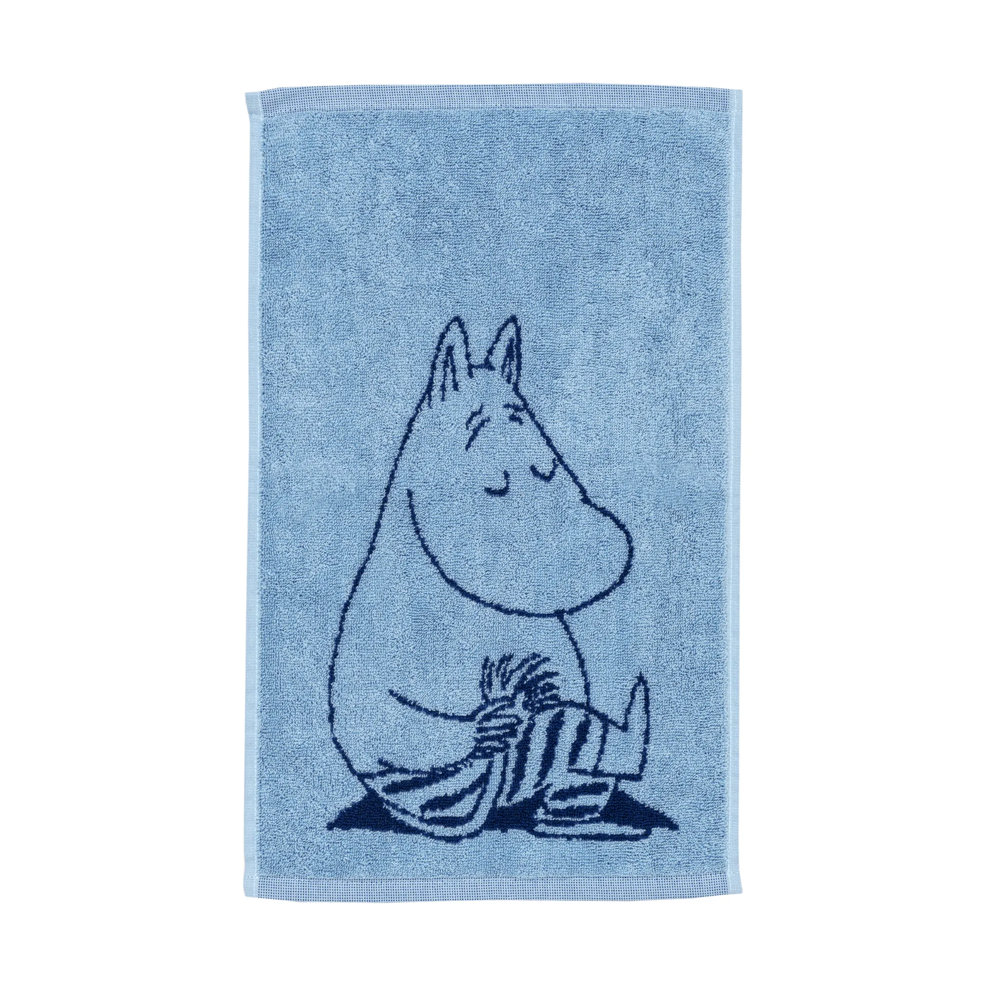 무민 타월 30x50 cm, Moomintroll navy blue Moomin Arabia
