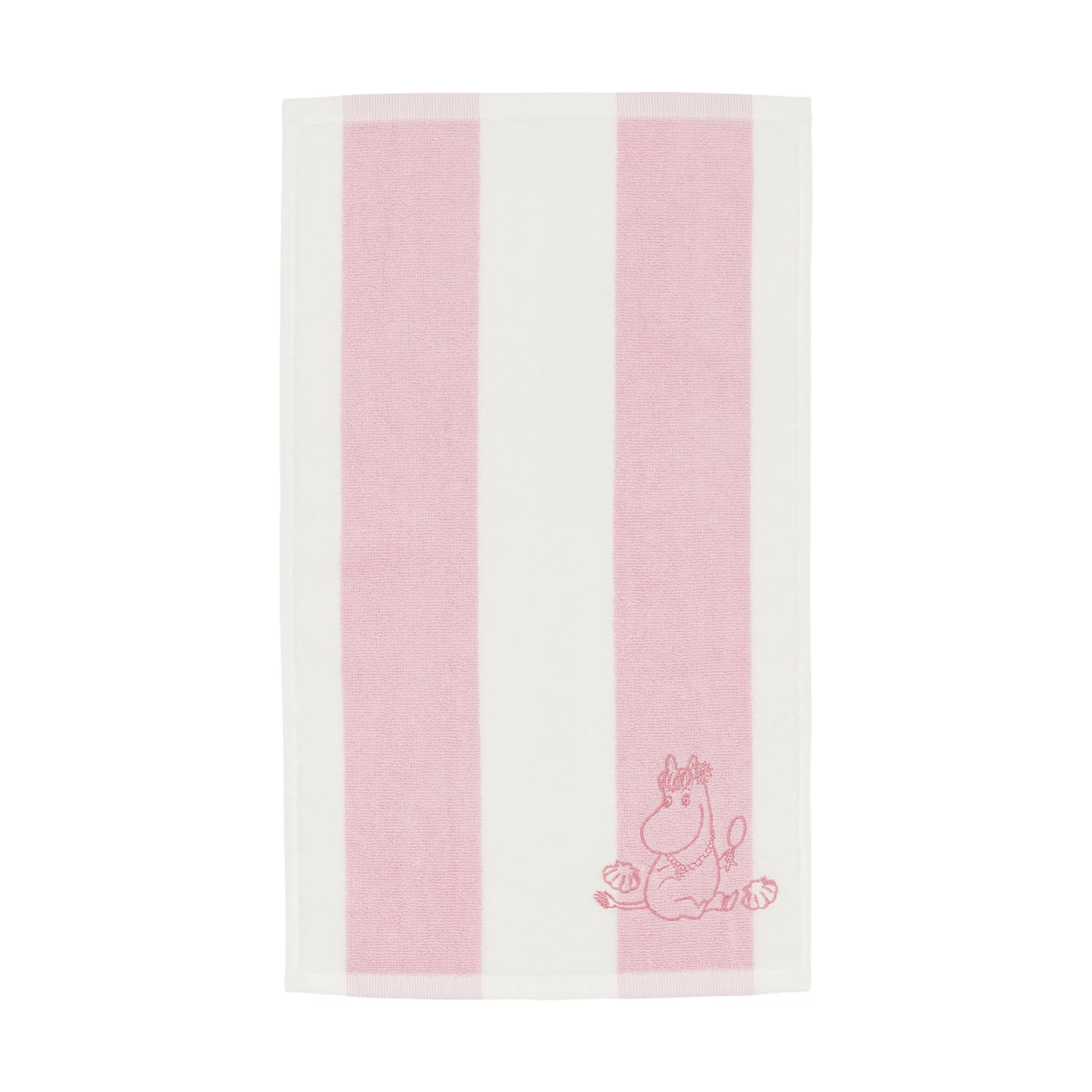 무민 타월 30x50 cm, Seashell Rose-White Moomin Arabia