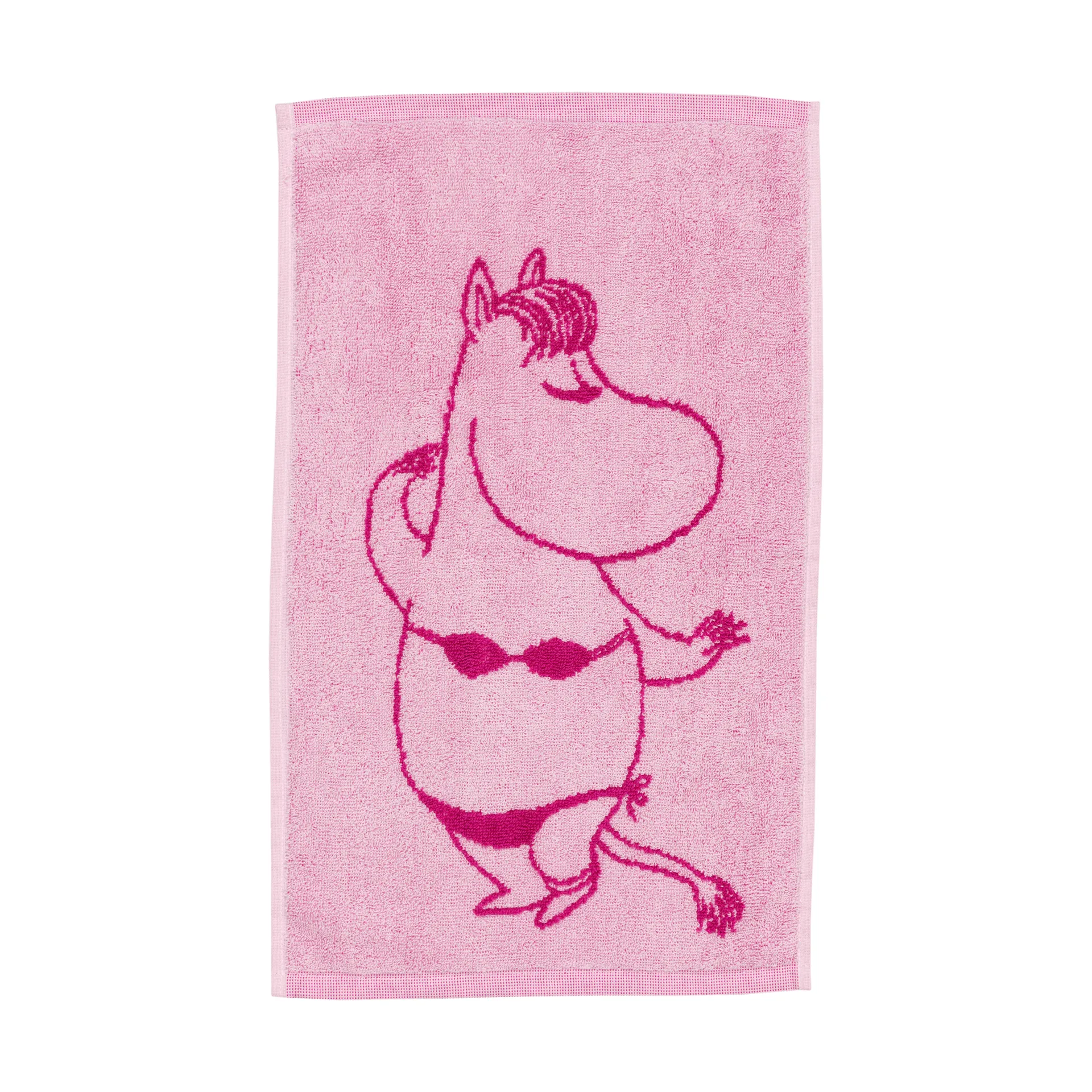 무민 타월 30x50 cm, Snorkmaiden pink Moomin Arabia