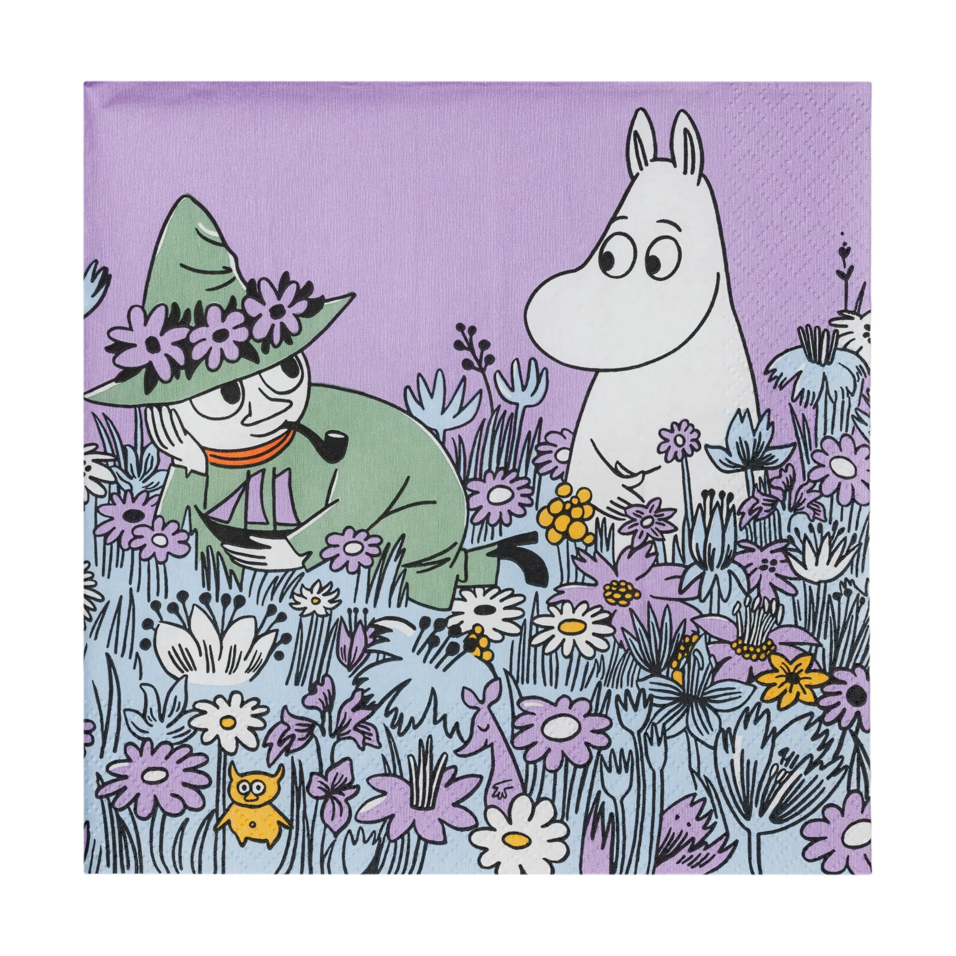 프렌즈 포에버 페이퍼 냅킨 33x33 cm 20개 세트, Multi Moomin Arabia