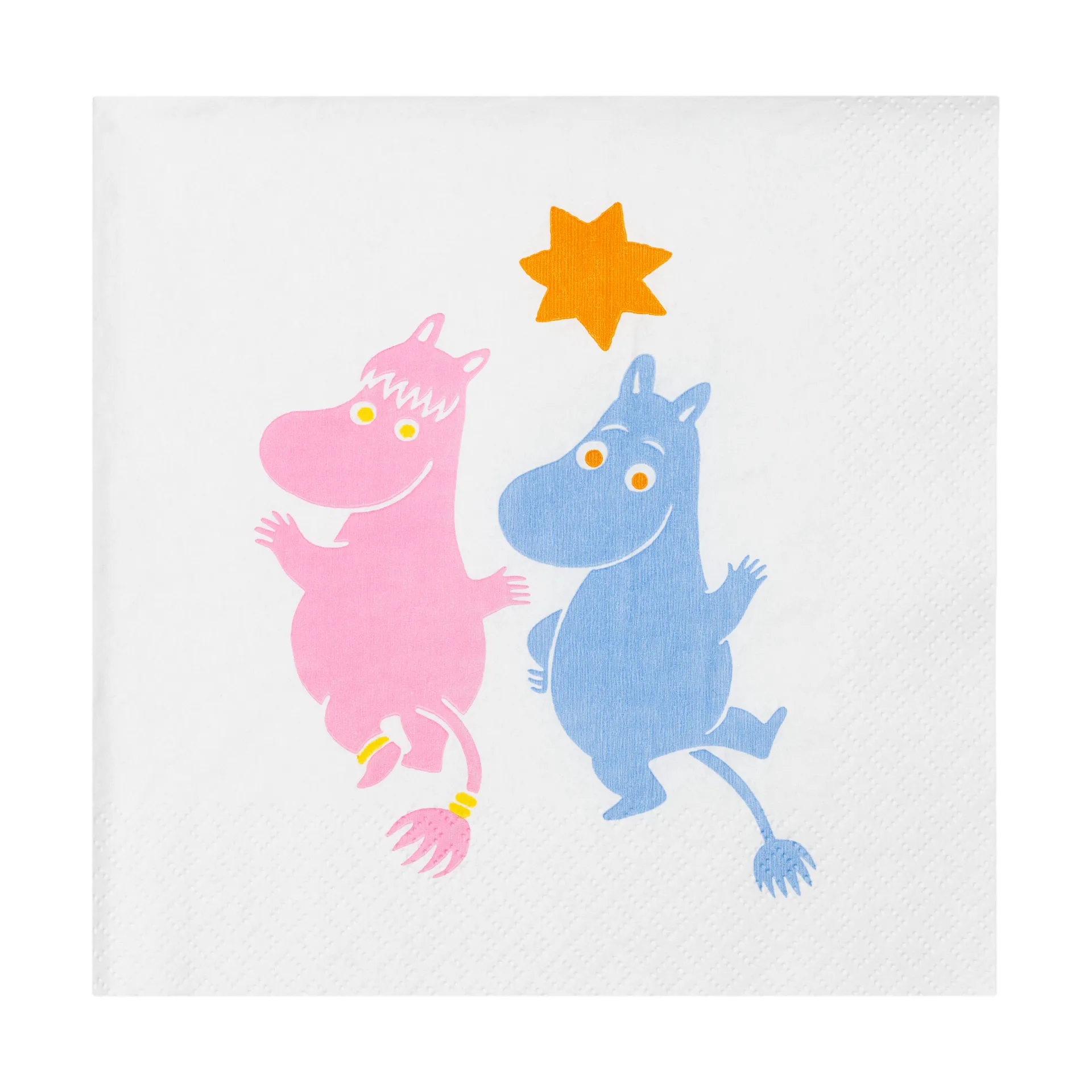 파티 무민 종이 냅킨 33x33 cm 20개 세트, Multi Moomin Arabia