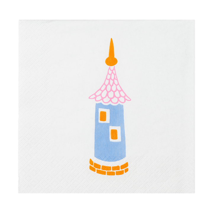 파티 무민 종이 냅킨 33x33 cm 20개 세트, Multi Moomin Arabia | 무민 아라비아