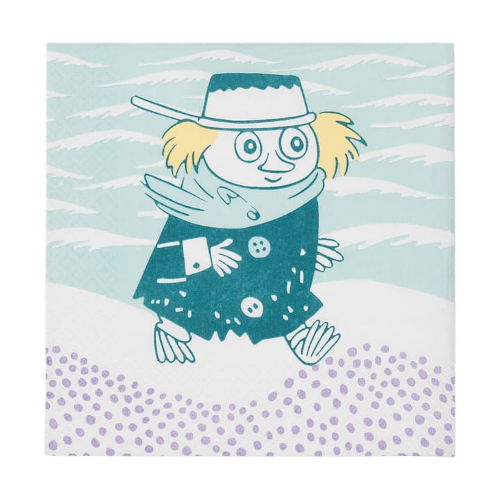 비치 데이 무민 페이퍼 냅킨 33x33 cm 20개 세트 - Multi - Moomin Arabia | 무민 아라비아