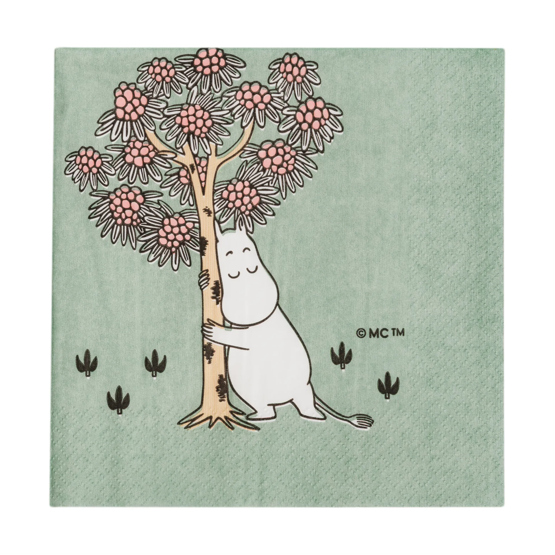 러빙 케어 무민 페이퍼 냅킨 33x33 cm, 20-pack Moomin Arabia