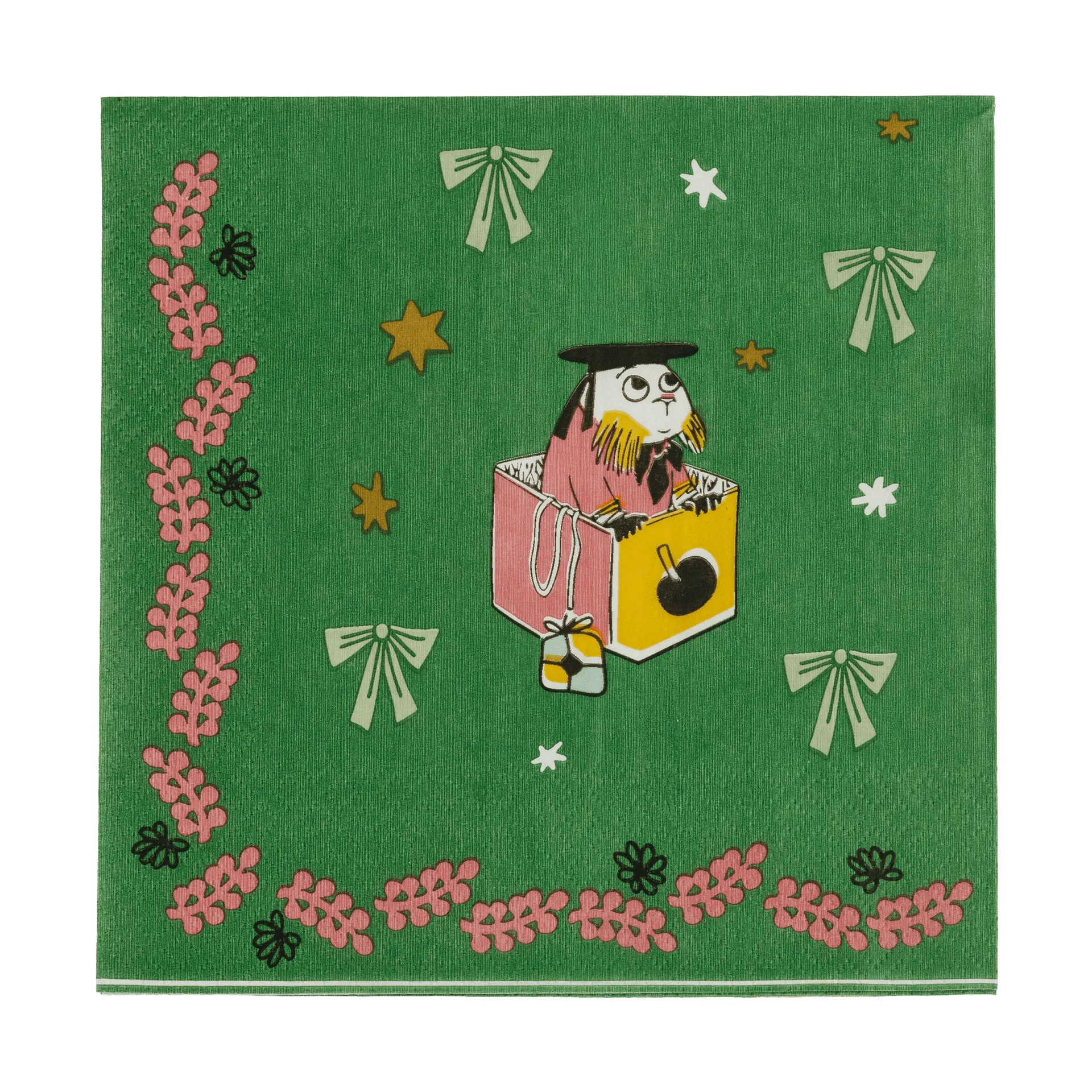 무민 종이 냅킨, 사랑의 선물, 33x33 cm, 20개입 Moomin Arabia