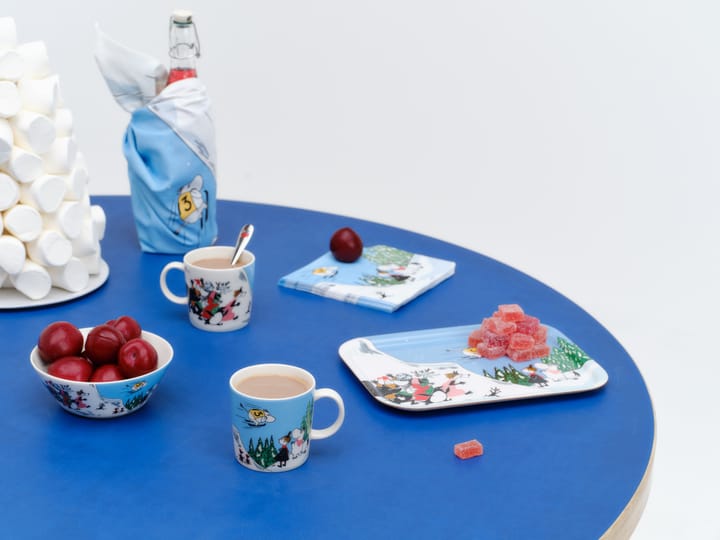 �무민 냅킨 33x33 cm, Ski jumping Moomin Arabia | 무민 아라비아