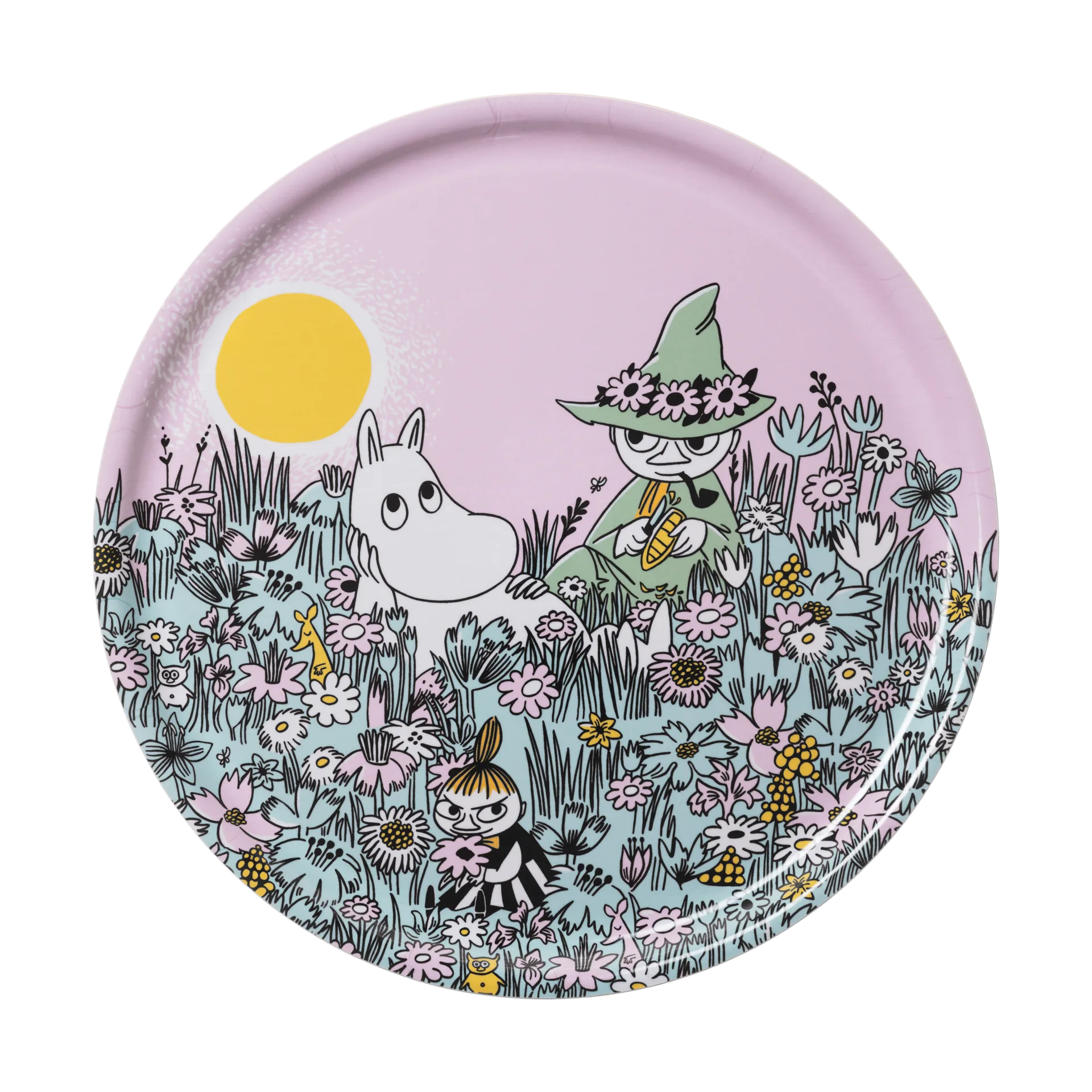 프렌즈 포에버 무민 트레이, Ø35 cm Moomin Arabia