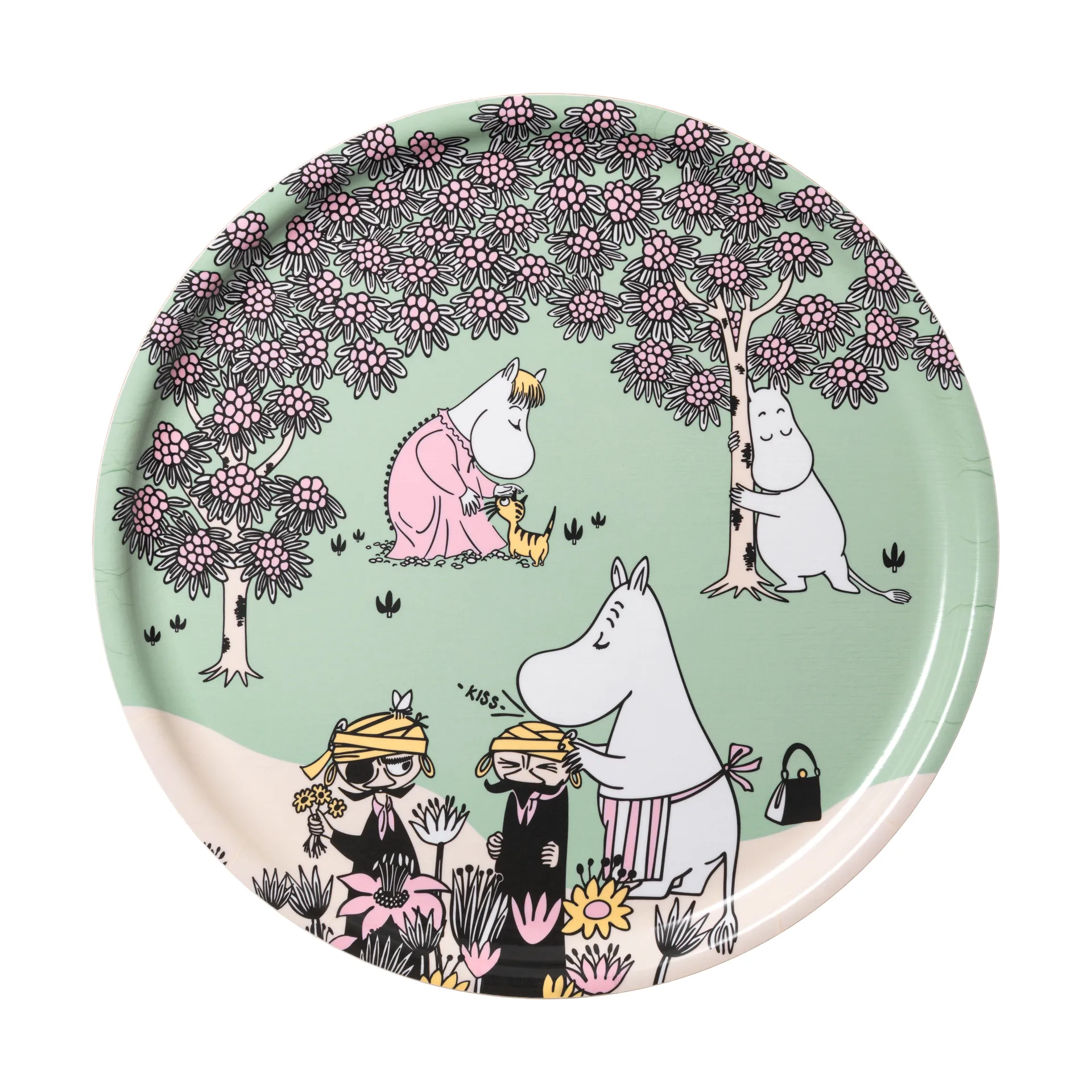 러빙 케어 무민 트레이, Ø35 cm Moomin Arabia