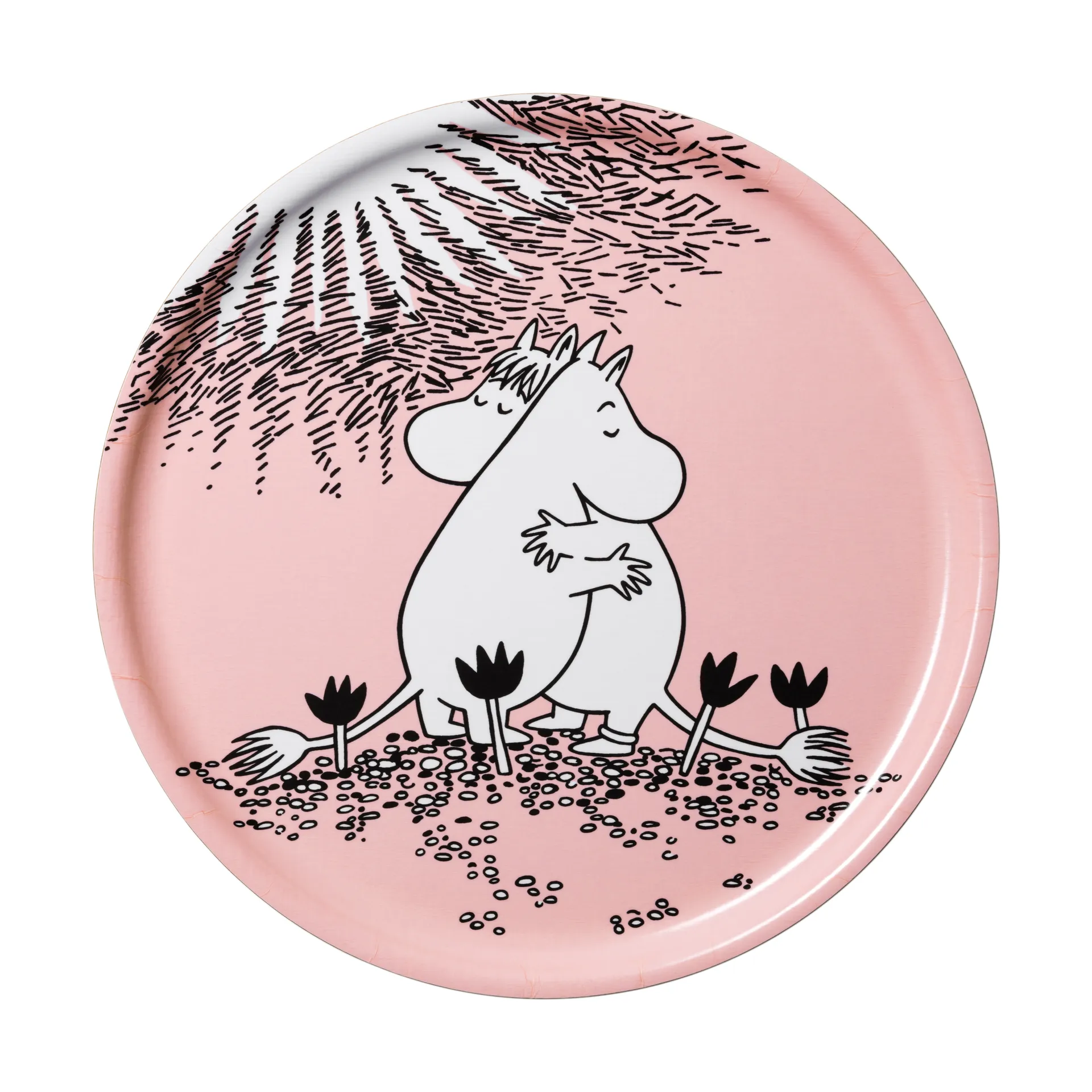 러브 무민 트레이, Ø35 cm Moomin Arabia