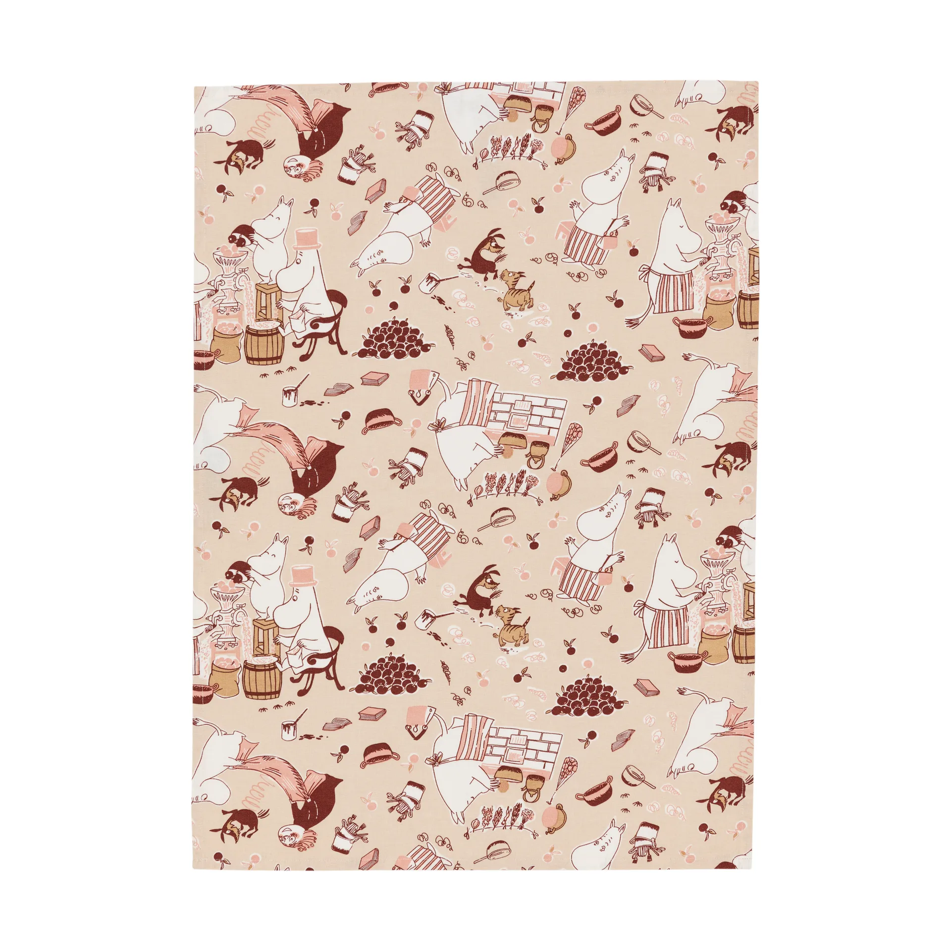 무민 행주 50x70 cm 2개 세트, Homely joy Moomin Arabia