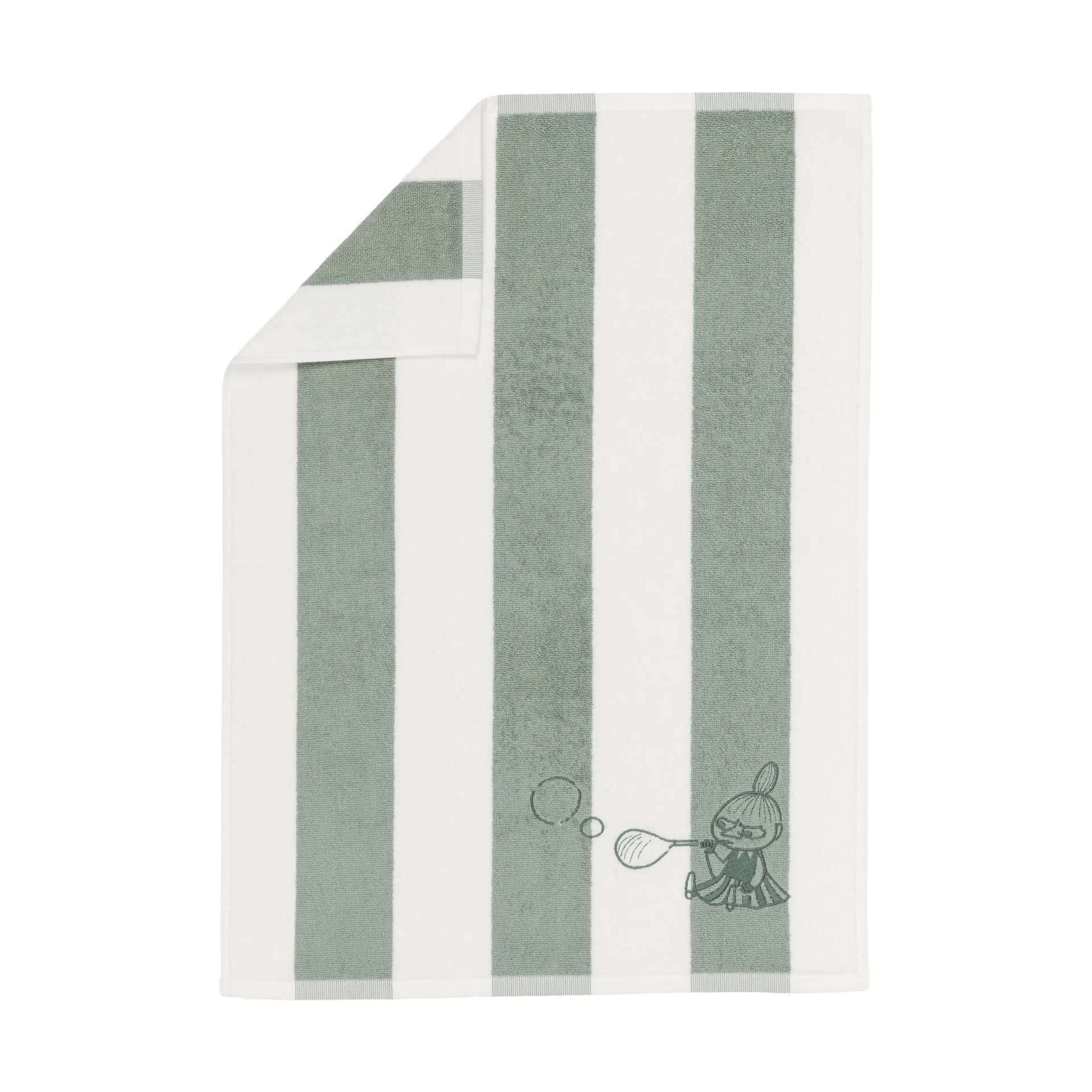 무민 타월 50x70 cm, Little My green-white Moomin Arabia