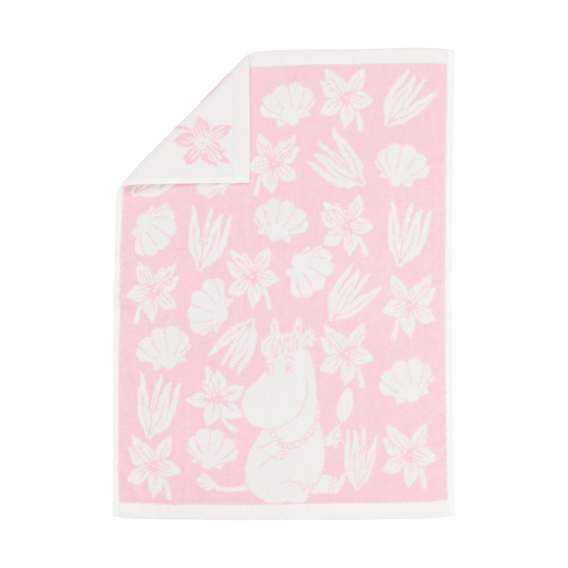 무민 타월 50x70 cm, Seashell pink Moomin Arabia