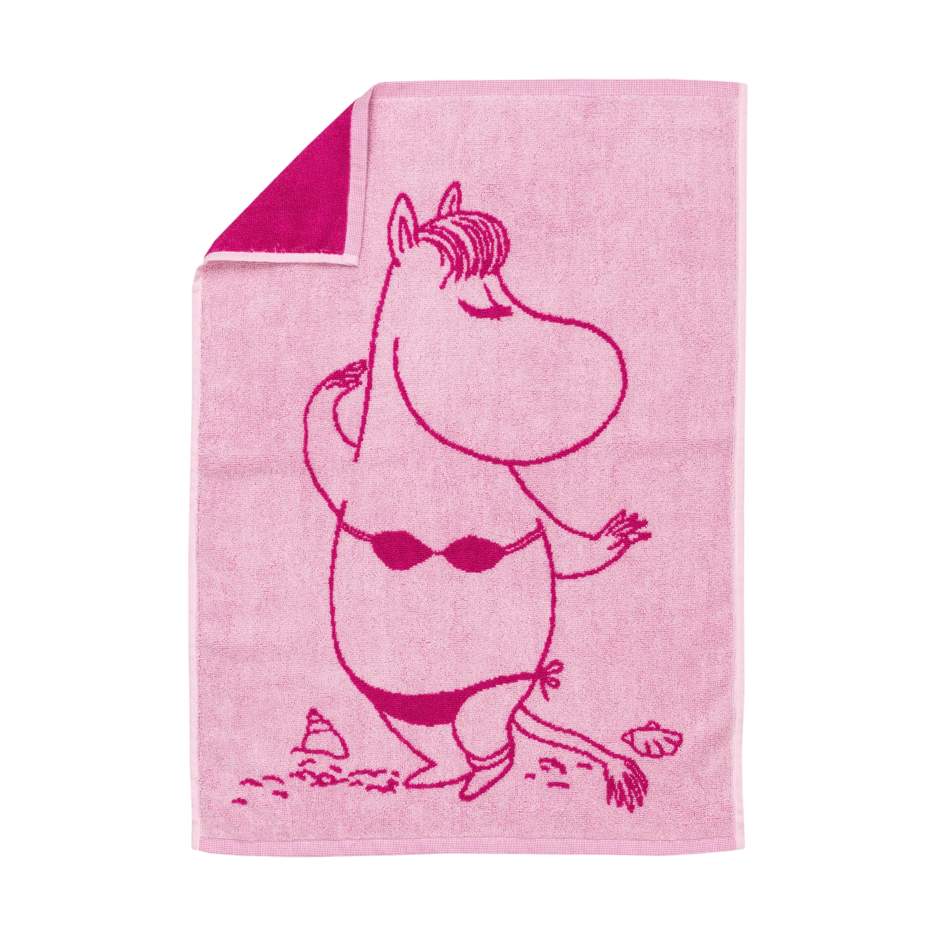 무민 타월 50x70 cm, Snorkmaiden pink Moomin Arabia