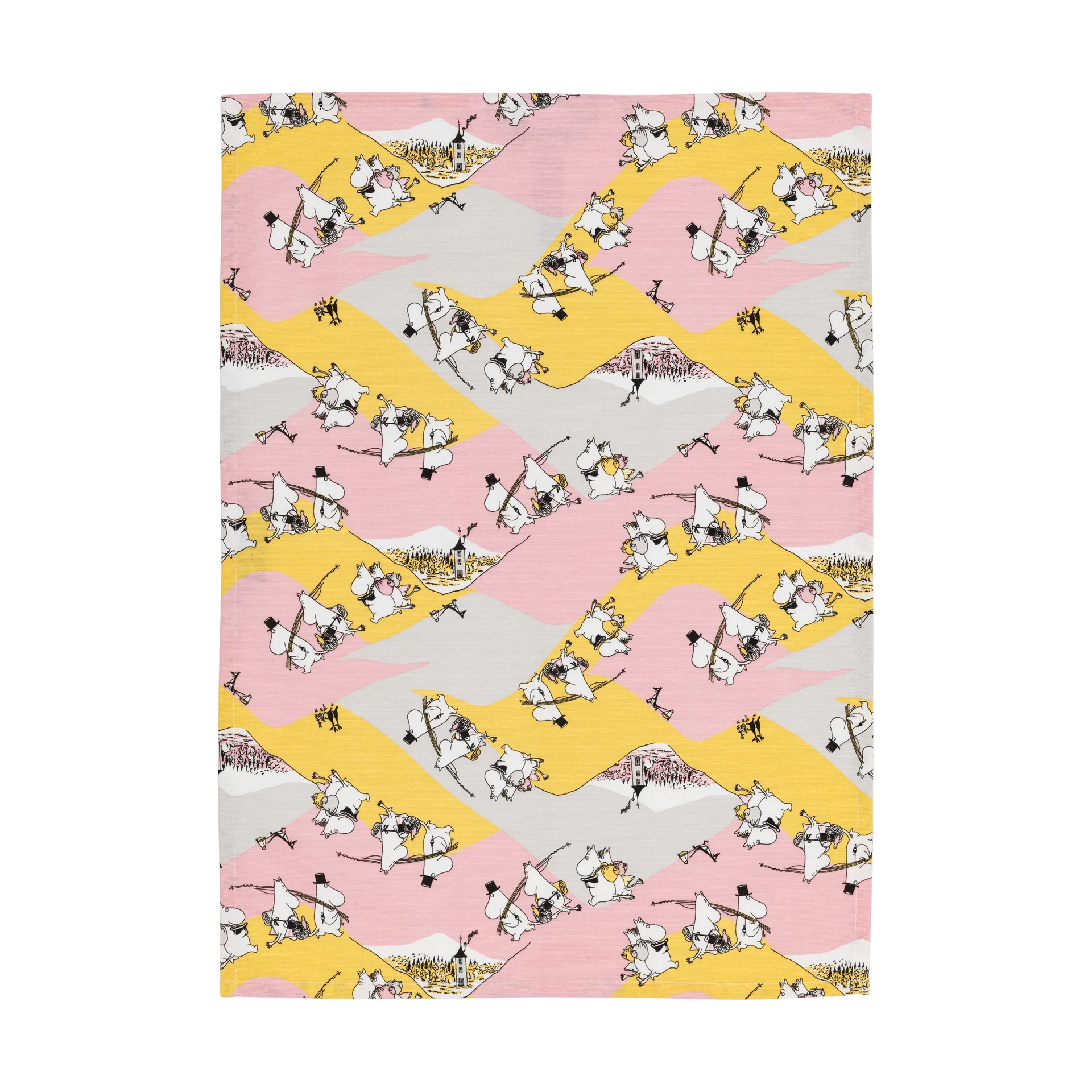 패밀리 타임 무민 주방 타월, 50x70 cm Moomin Arabia