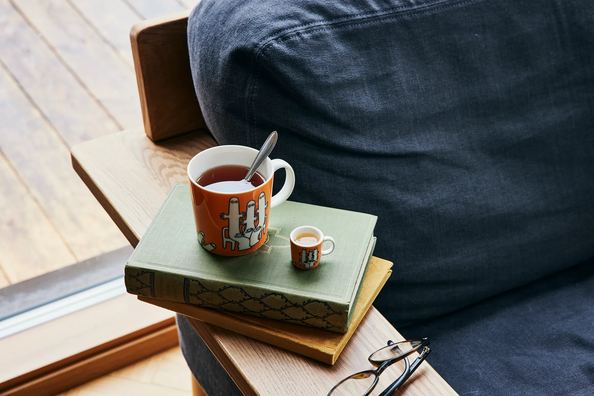 무민 미니 머그 6개 세트 써드 클래식, Multi Moomin Arabia