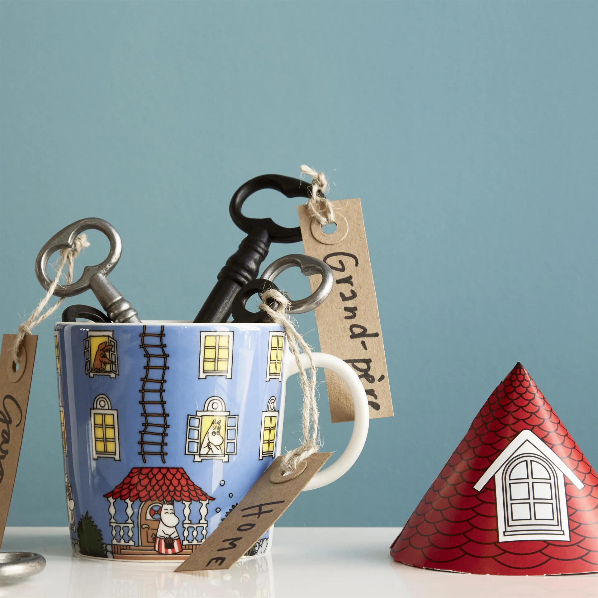 에니버서리 머그 무민 70 주년, 30 cl Moomin Arabia