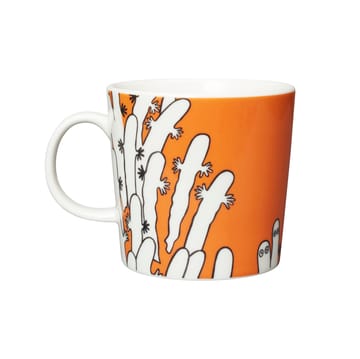 무민 머그 클래식 75주년 기념 한정판 - Hattifatteners orange - Moomin Arabia | 무민 아라비아