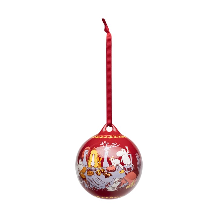 무민 애뉴얼 볼 Ø8 cm - 2025, Festive moments - Moomin Arabia | 무민 아라비아