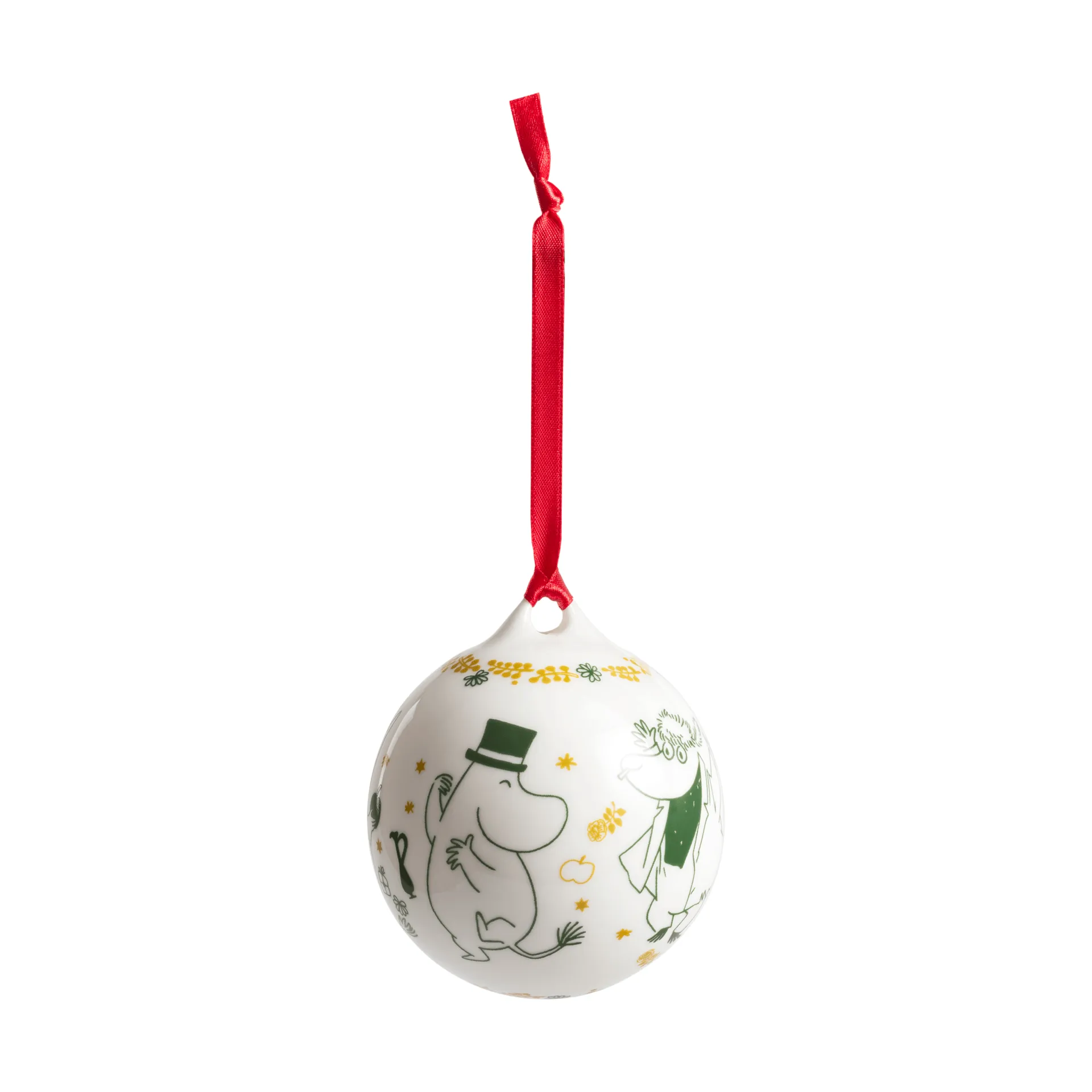 무민 애뉴얼 볼 Ø8 cm, 2026, Love gift Moomin Arabia