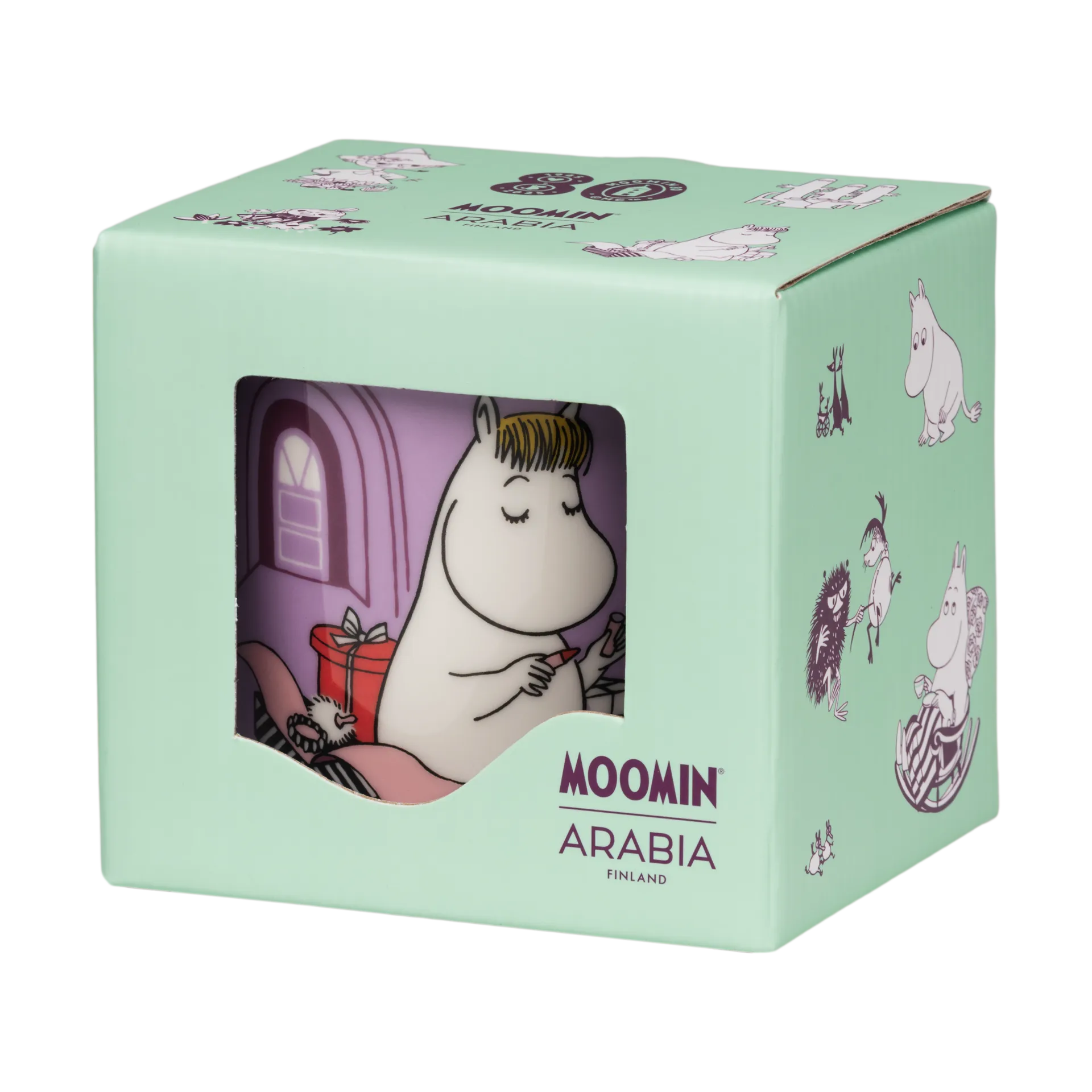 스노크메이든 무민 머그 80주년, 30 cl Moomin Arabia