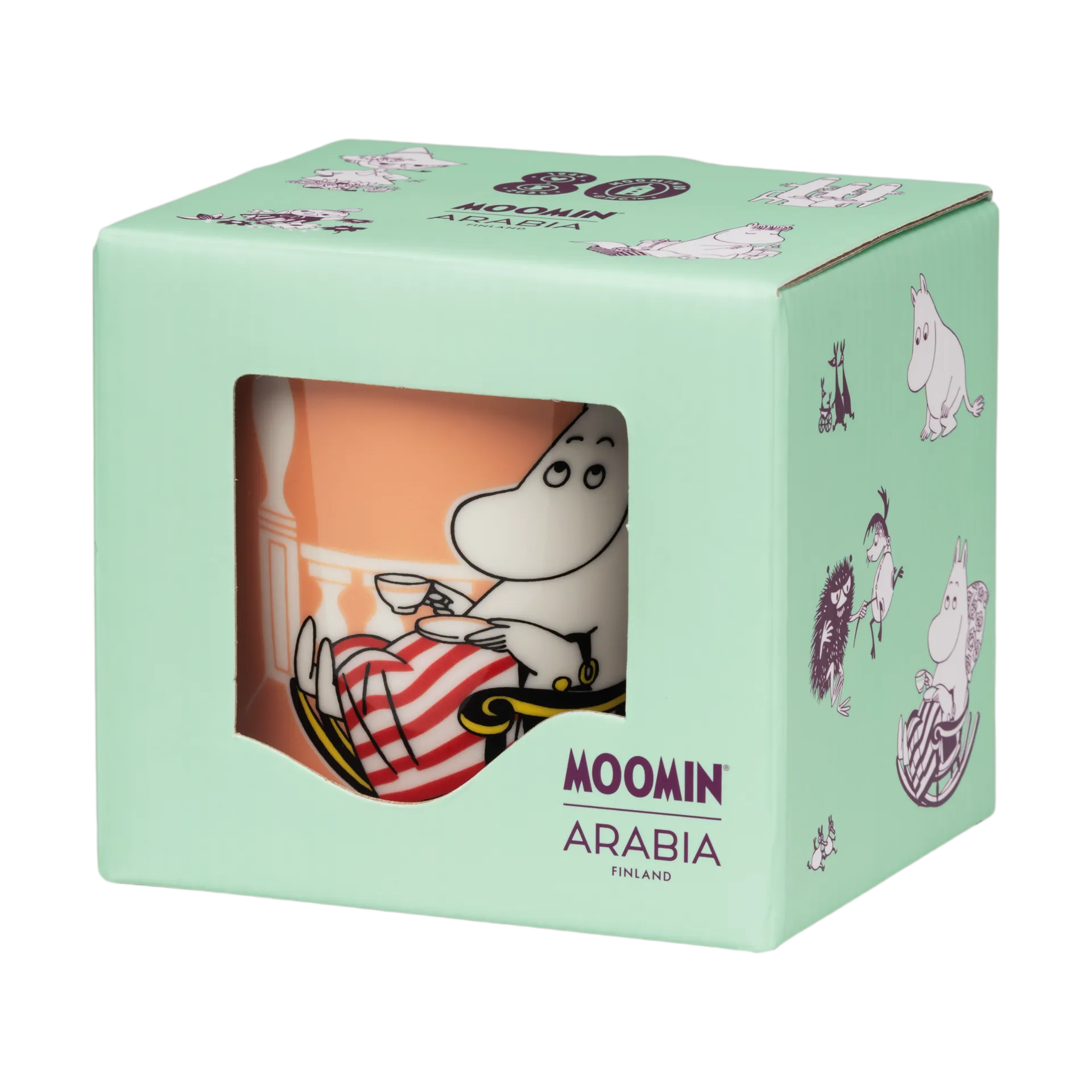 무민마마 무민 머그 80주년, 30 cl Moomin Arabia