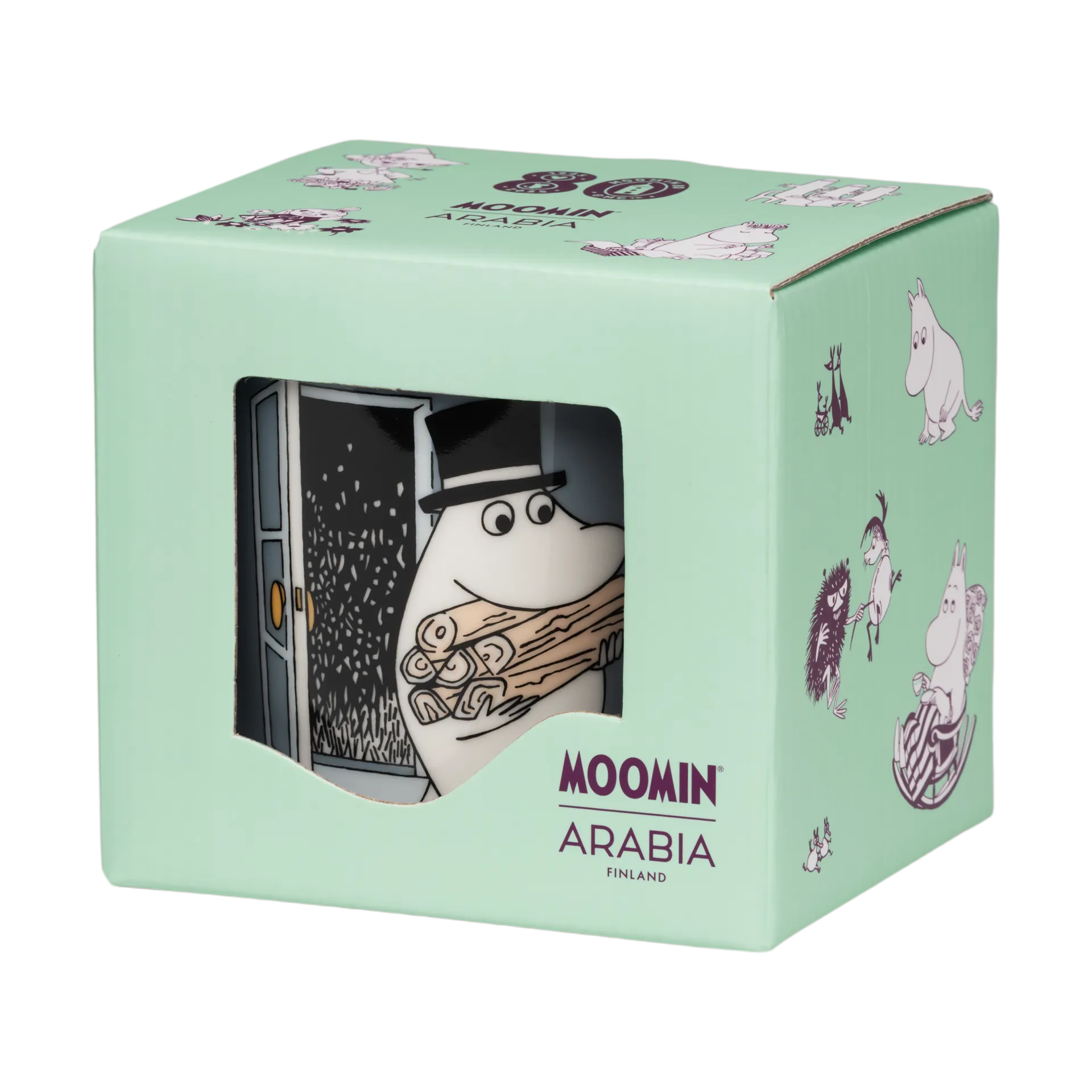무민파파 무민 머그 80주년, 30 cl Moomin Arabia