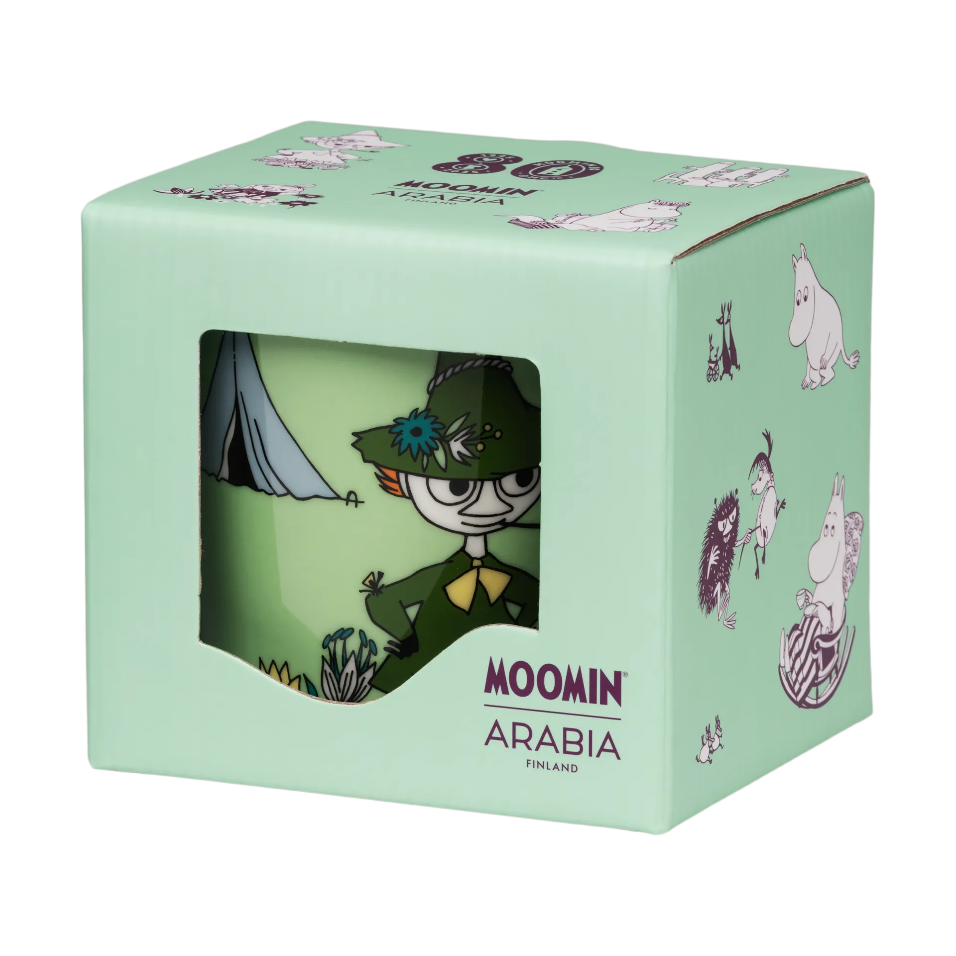 스너프킨 무민 머그 80주년, 30 cl Moomin Arabia