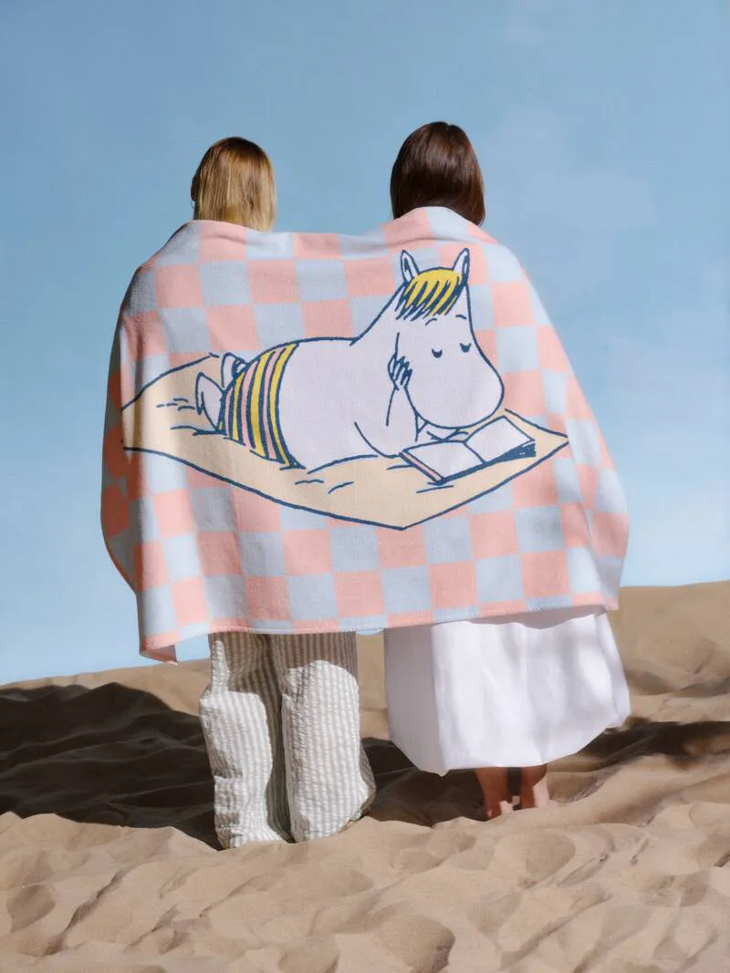 무민 비치 타월 90x150 cm, Multi Moomin Arabia
