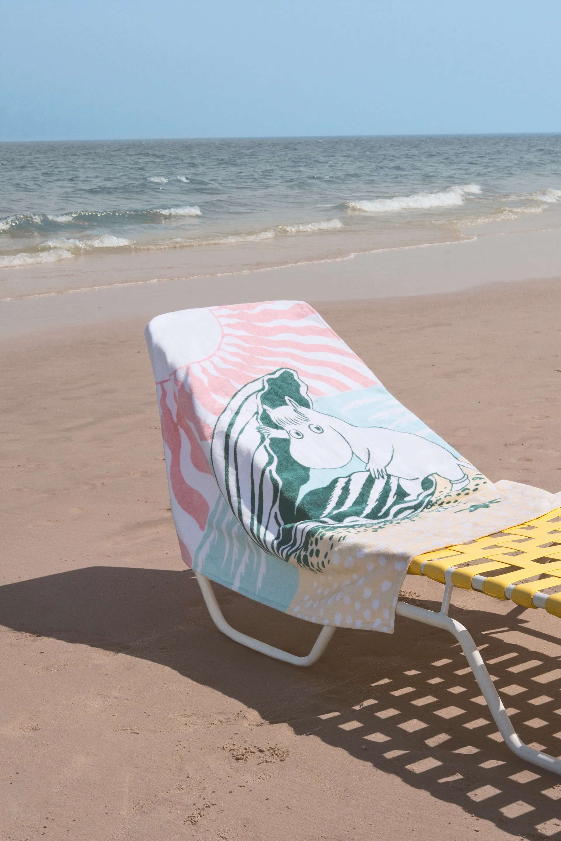 비치 데이 무민 비치 타월, 93x150 cm Moomin Arabia