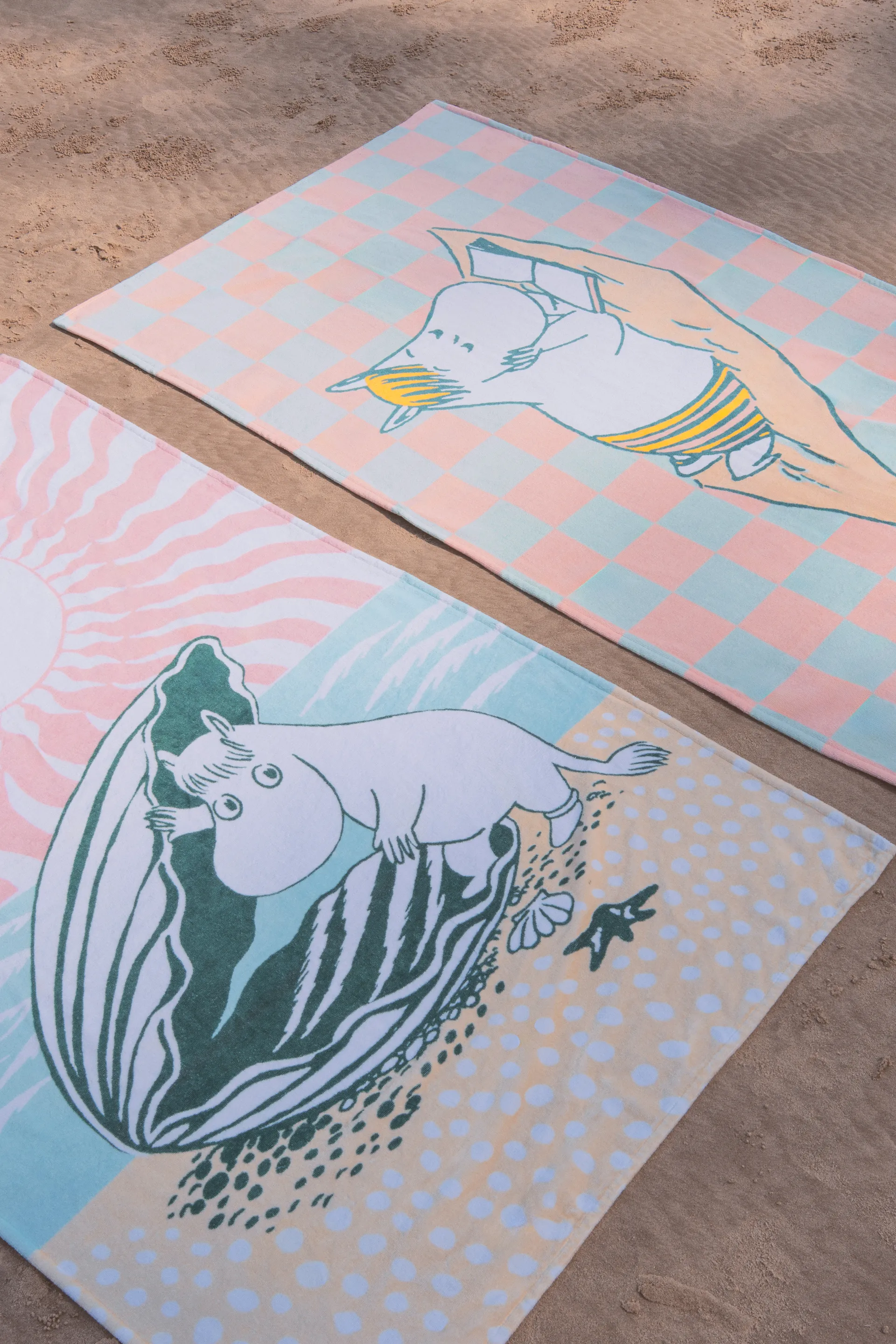 비치 데이 무민 비치 타월, 93x150 cm Moomin Arabia