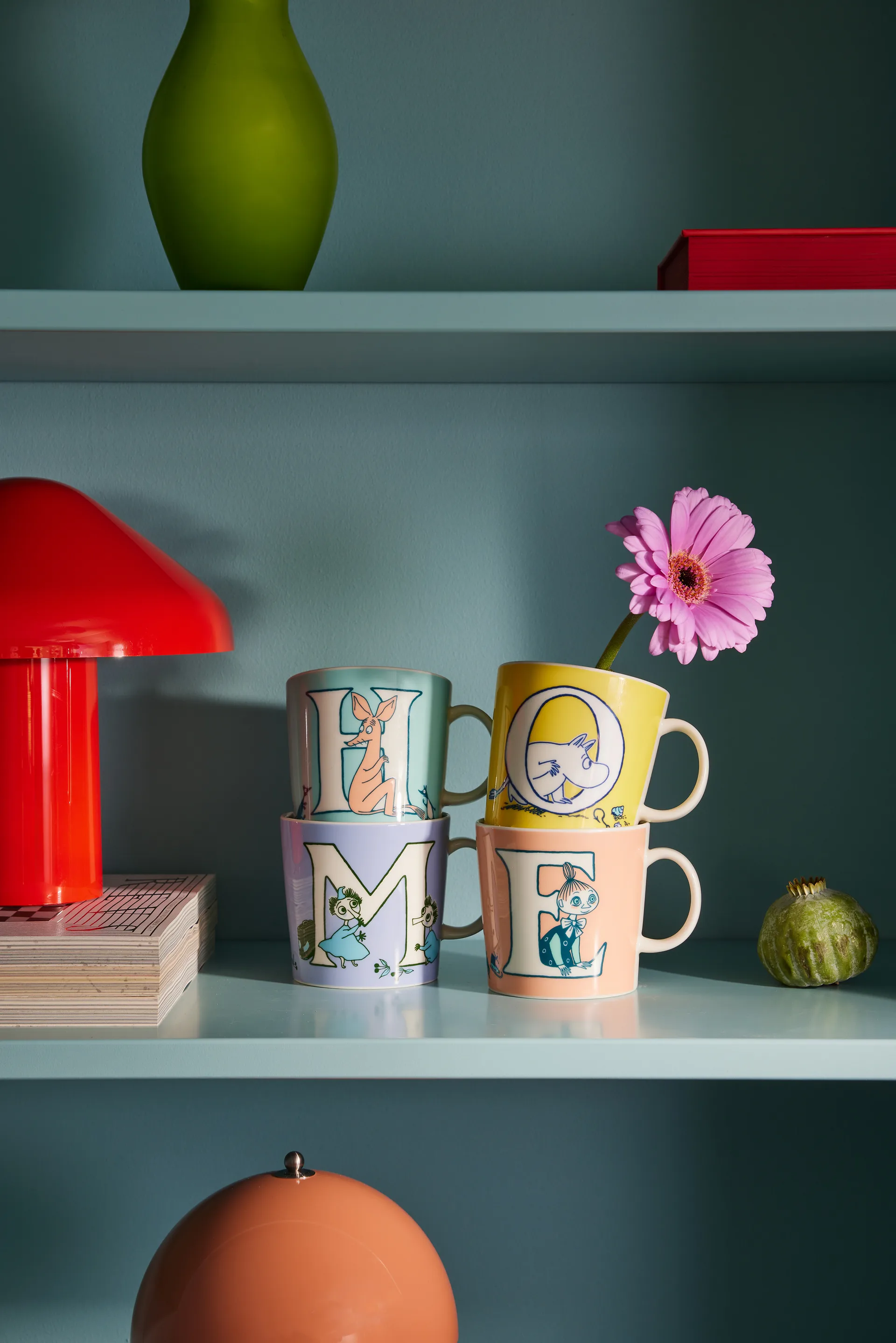 ABC 무민 머그 40 cl, E Moomin Arabia