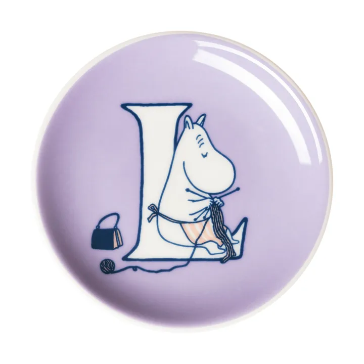 ABC 무민 미니플레이트 - L, 10.5 cm - Moomin Arabia