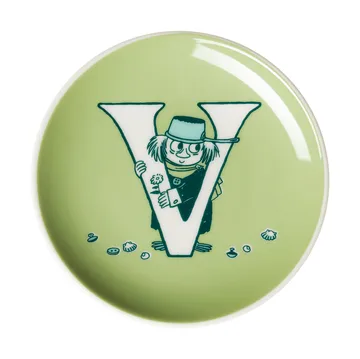 ABC 무민 미니플레이트 - V, 10.5 cm - Moomin Arabia