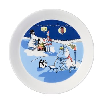 무민 접시 Bonfire & Sailing 2 parts - 19 cm - Moomin Arabia | 무민 아라비아