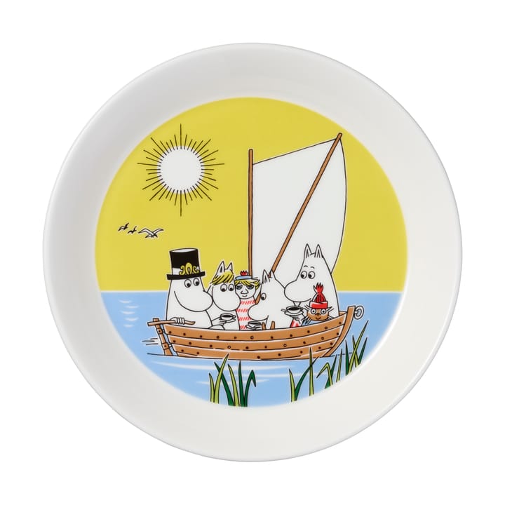 무민 접시 Bonfire & Sailing 2 parts, 19 cm Moomin Arabia | 무민 아라비아