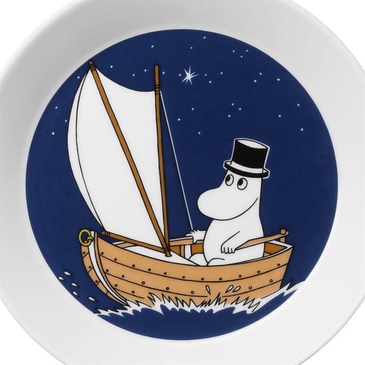 무민 파파 접시, dark blue Moomin Arabia | 무민 아라비아