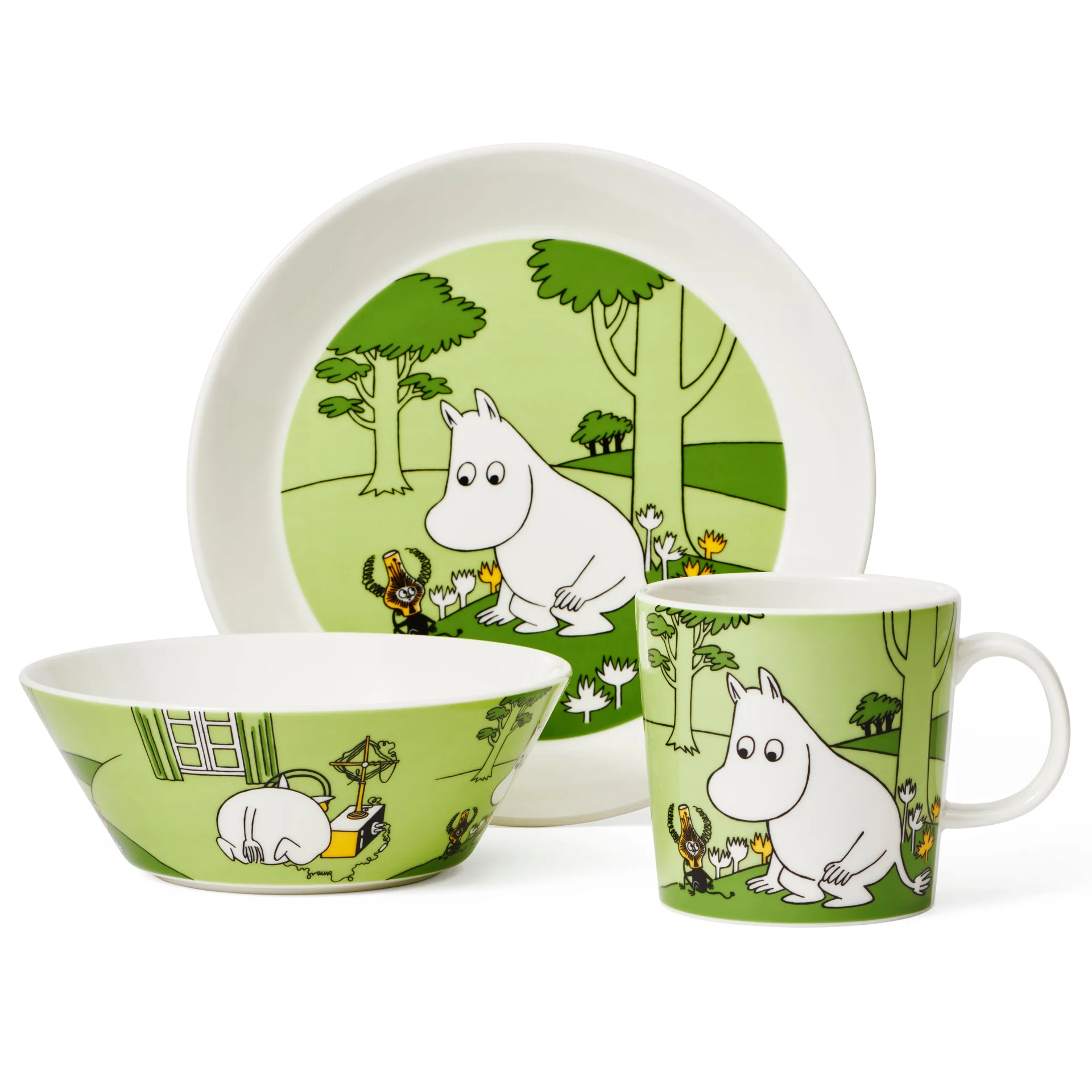 무민 머그, Grass green Moomin Arabia