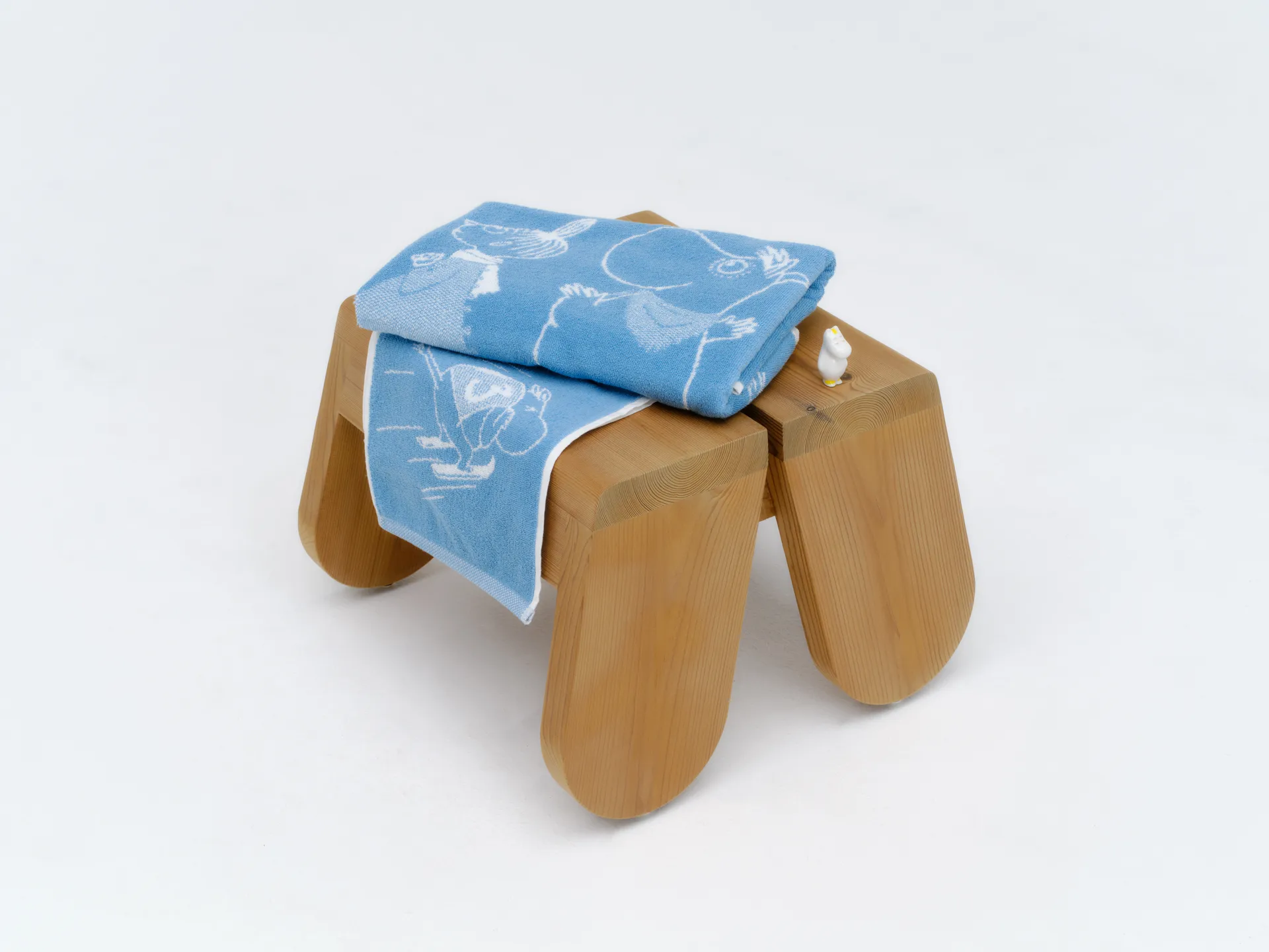 무민 바스 타월 Ski jumping, 70x140 cm Moomin Arabia