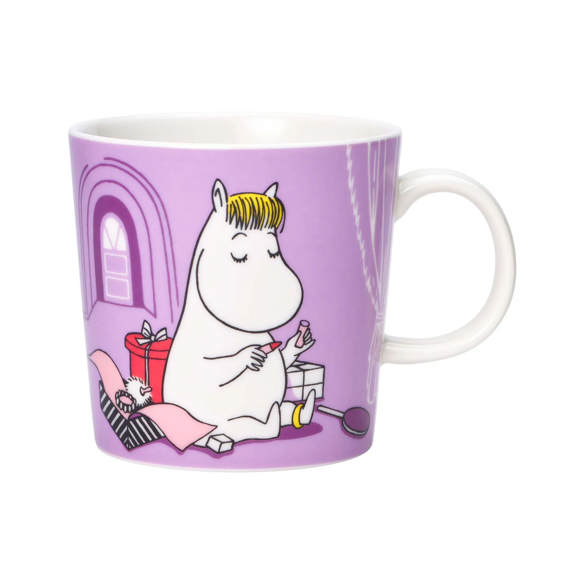 무민 키즈 디너 세트, Snorkmaiden purple Moomin Arabia