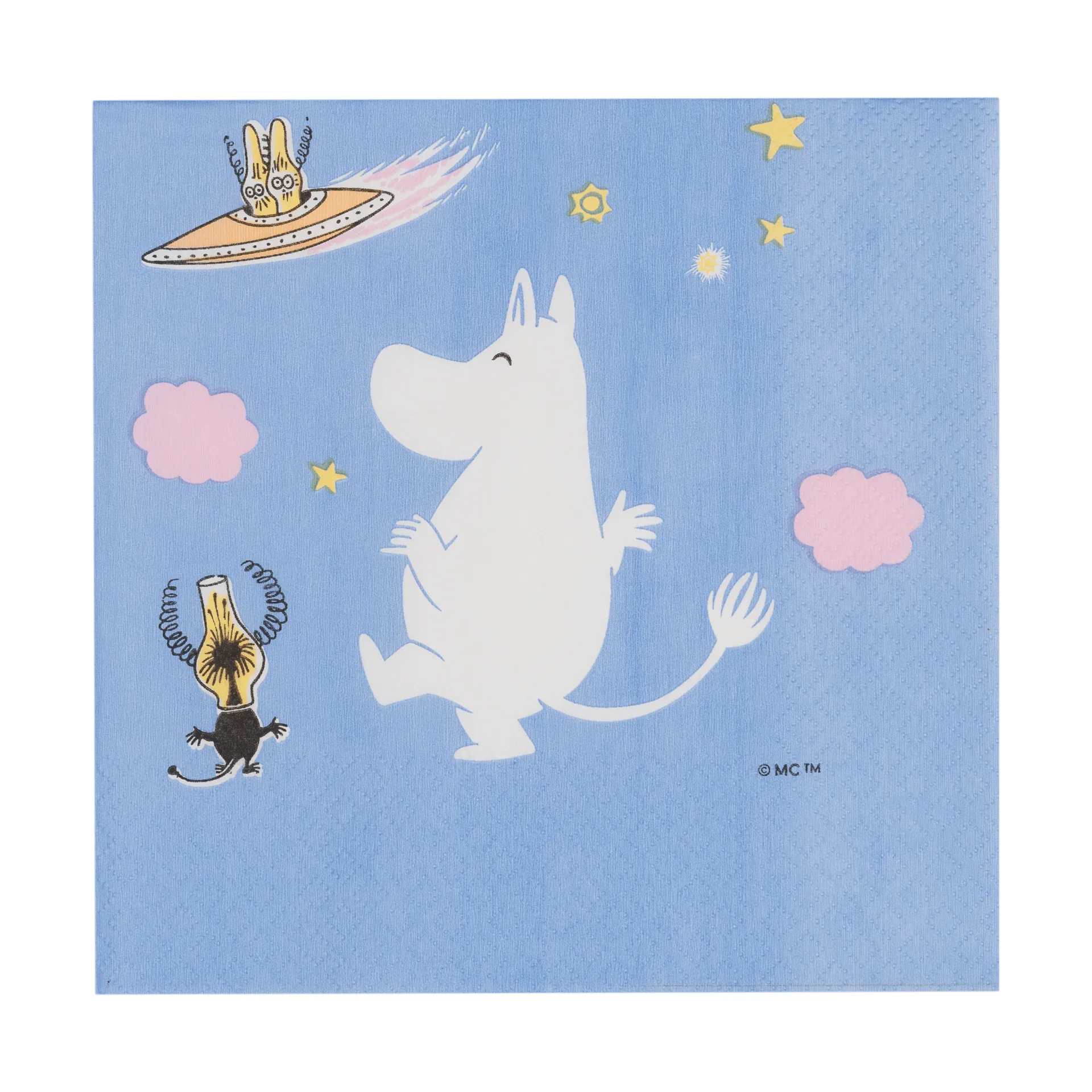 무민 종이 냅킨, Space adventure, 20-pack Moomin Arabia