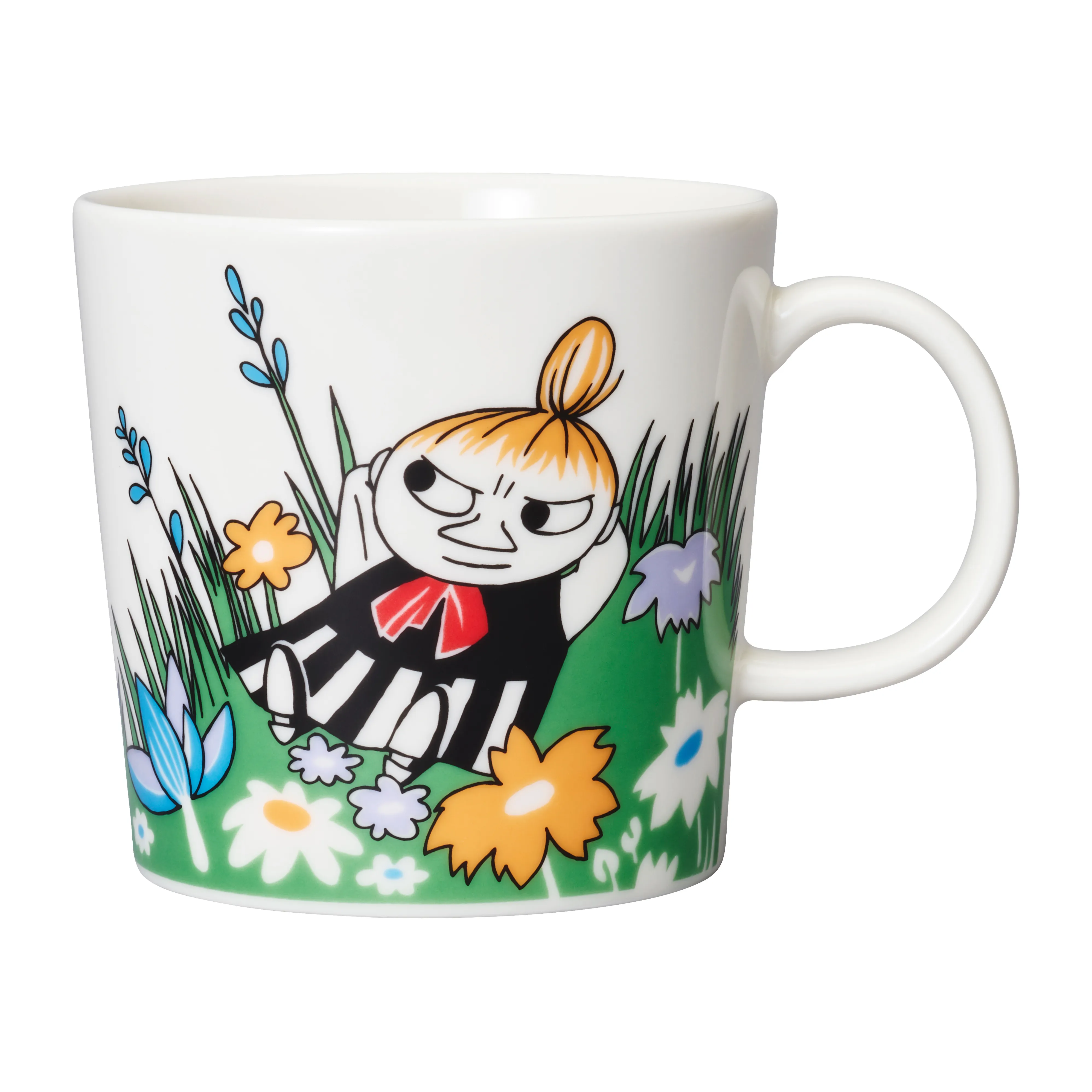 풀밭의 리틀 미 무민 머그 | Moomin Arabia - 노르딕네스트